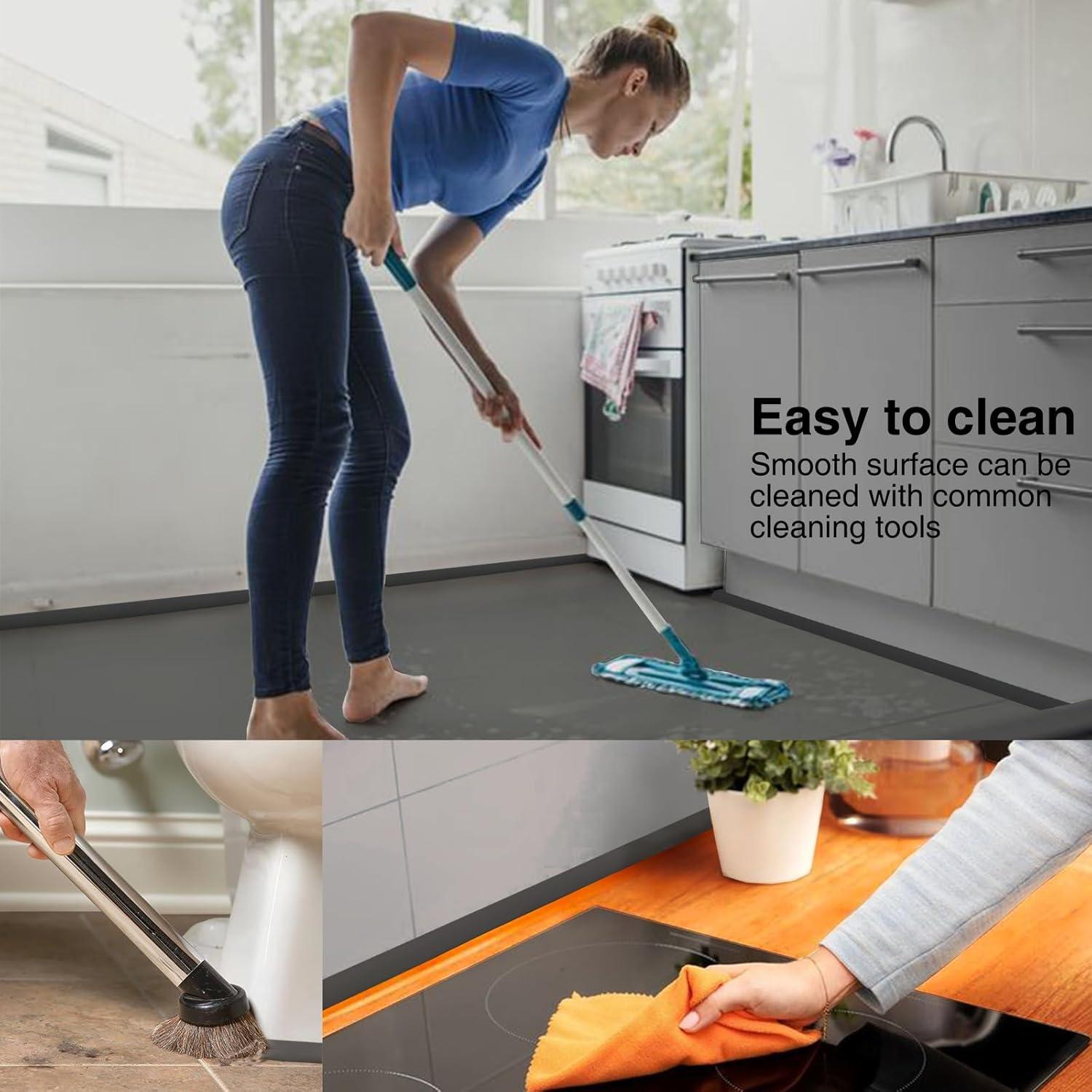 Moldura Flexible de Silicona VLKAVIVA 198.12 cm Negra