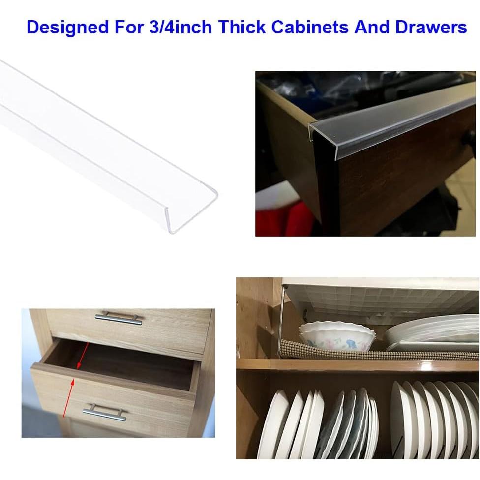 Protector de Borde de Plástico RICWINANN 14 Piezas 41.91 cm