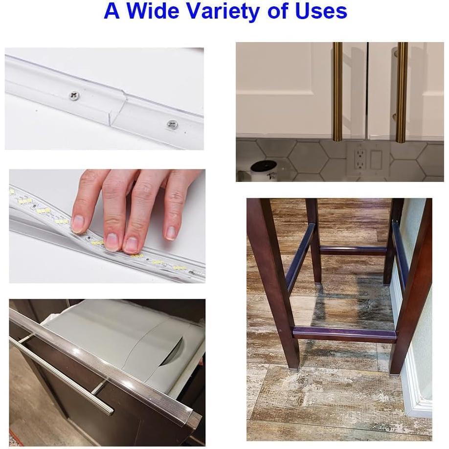 Protector de Borde de Plástico RICWINANN 14 Piezas 41.91 cm