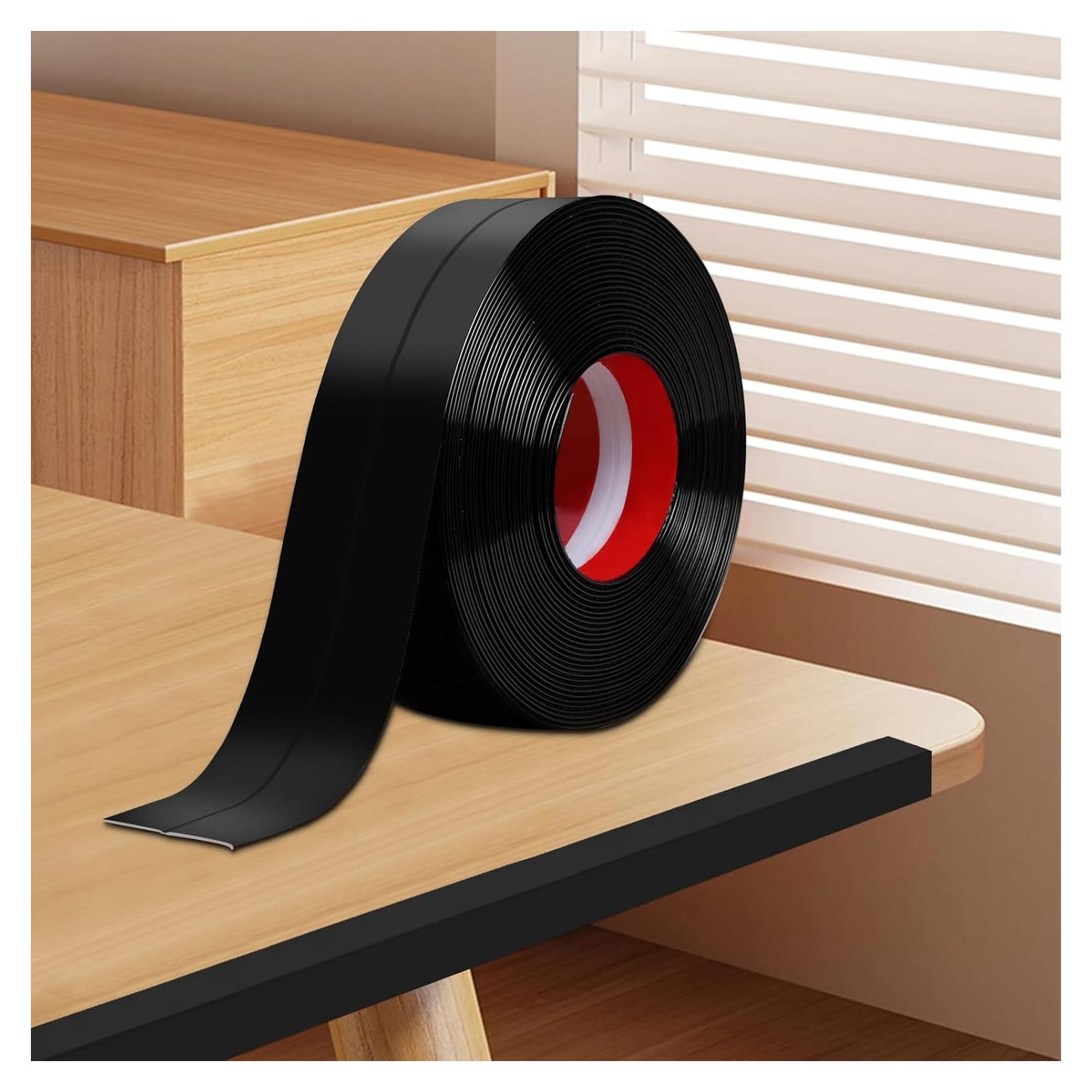 Protector de Esquina DGSL 0.4 cm x 3.96 m Autoadhesivo Negro