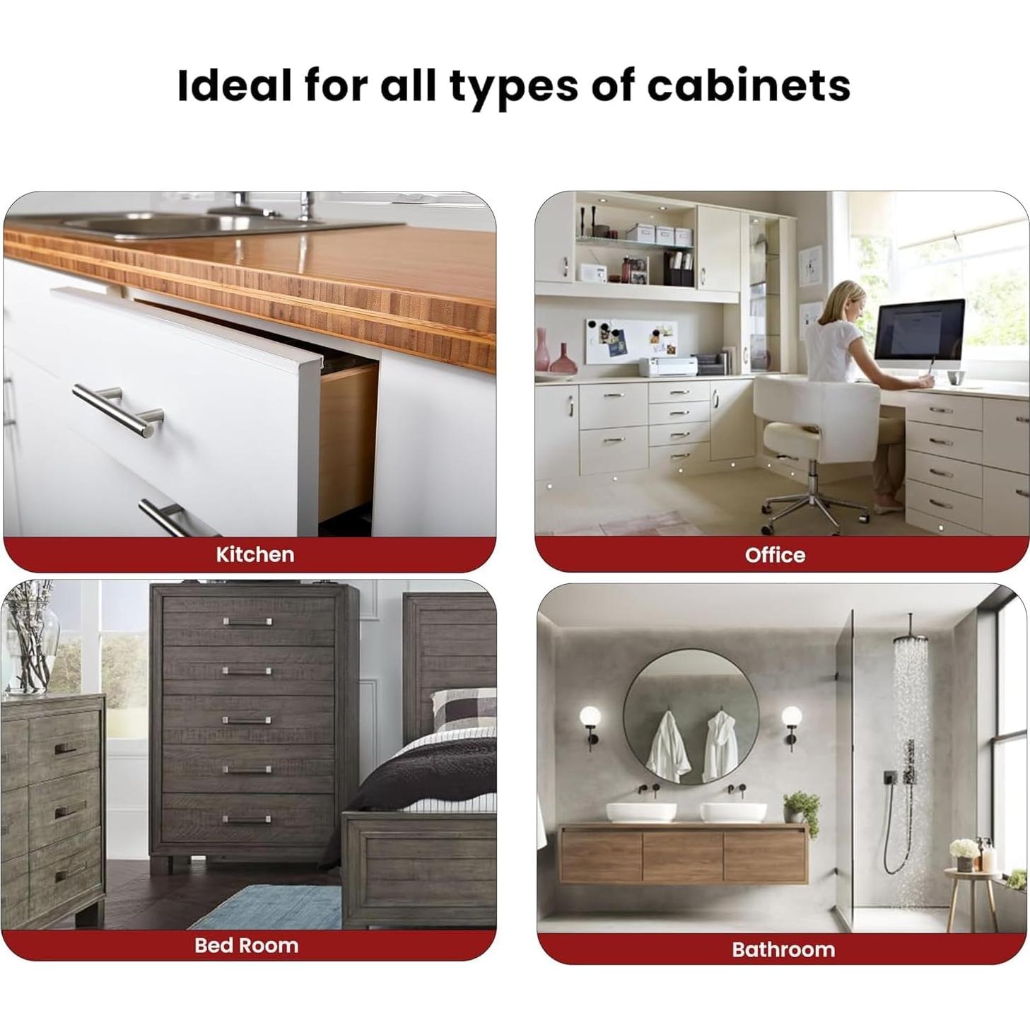 Protector de Borde de Gabinete Cabinet Hero 4 Piezas 36cm