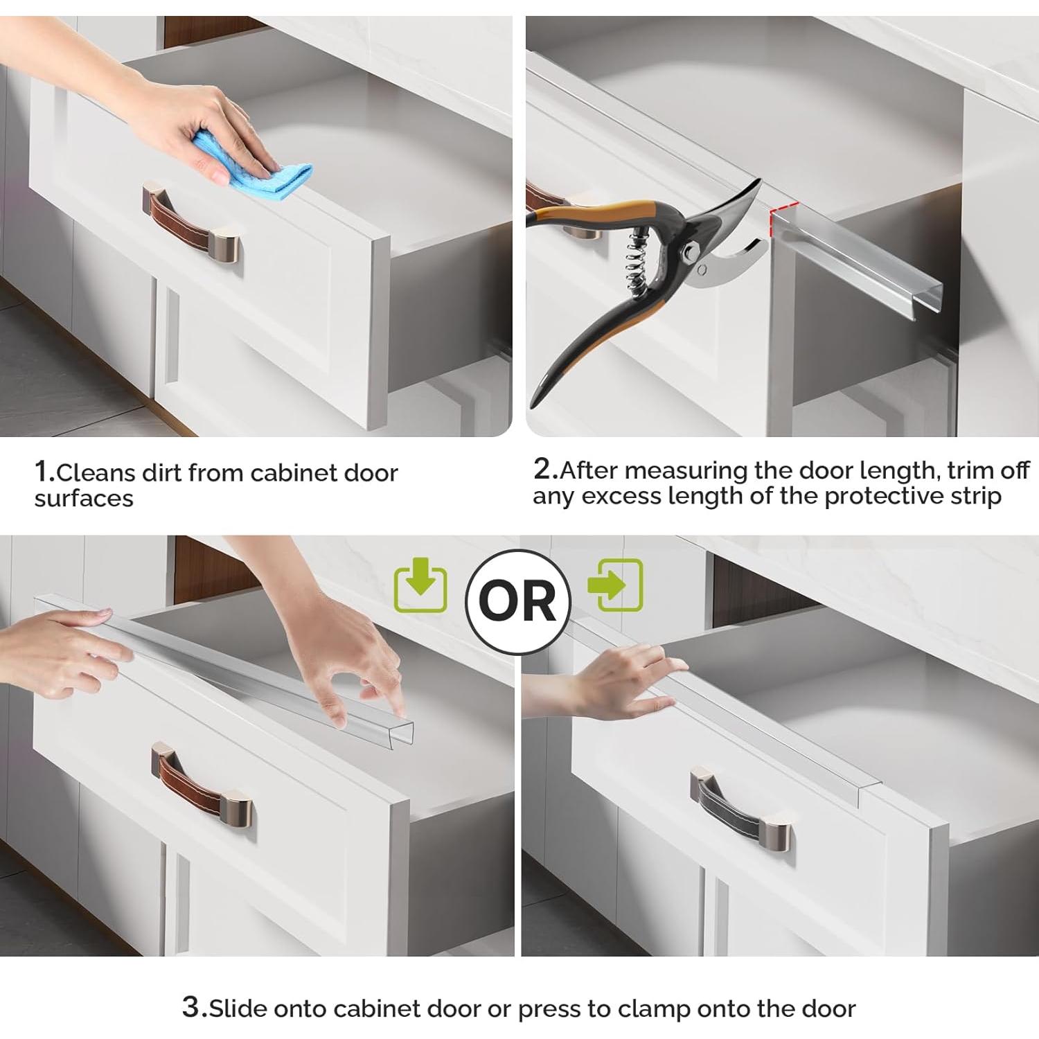 Protector de Borde de Gabinete Magicheap 45.72 cm 2 PCS