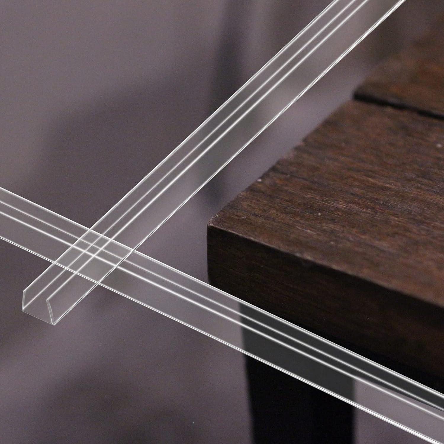 Protector de Borde de Plástico Transparente Chunful 6 Pzas 36"