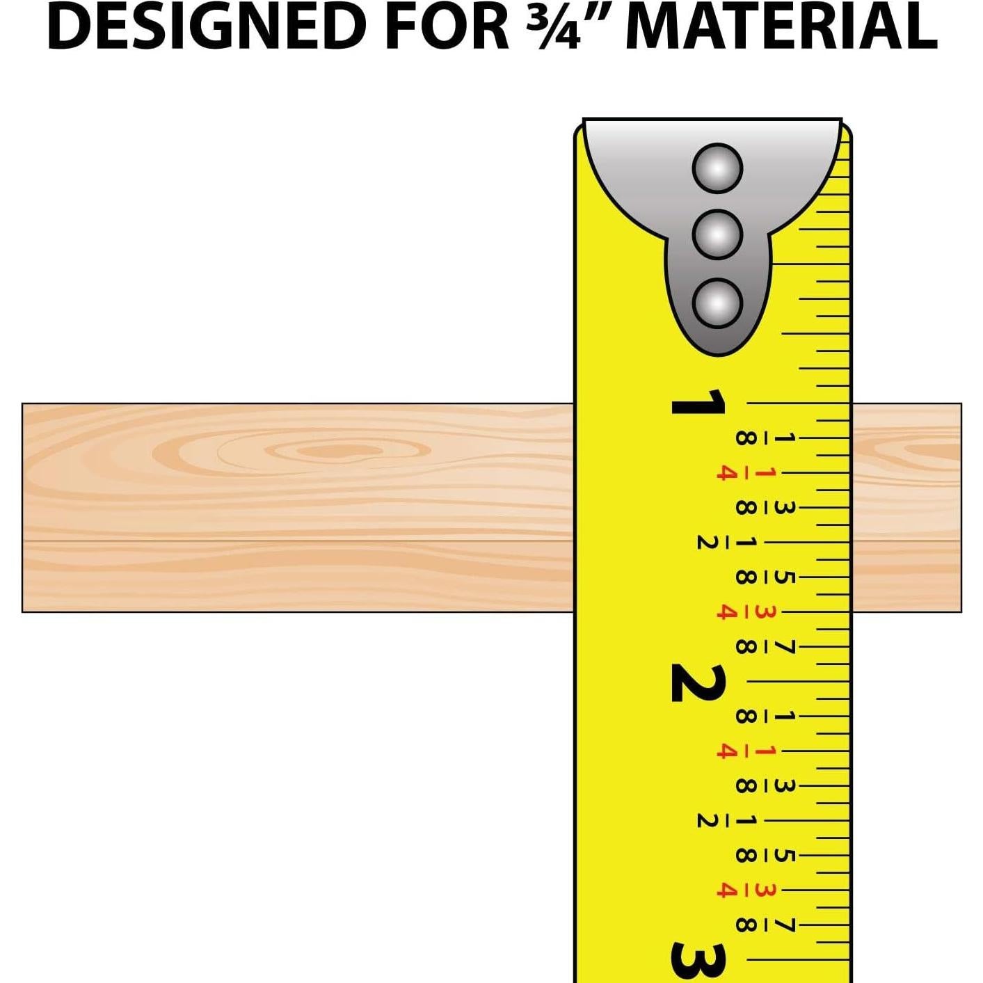 Protector de Borde para Puerta de Gabinete Outwater 3/4" Claro - Paquete de 8
