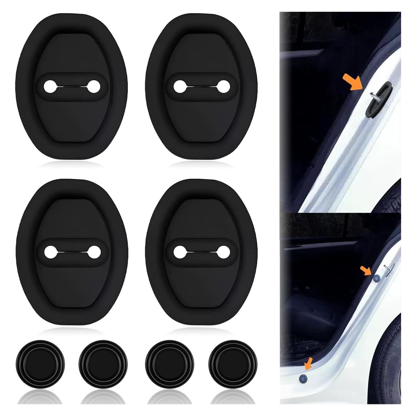 Cubierta Protectora de Pestillo de Puerta CKLJTL Silicona 4Pcs