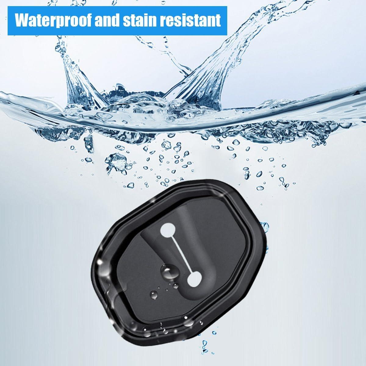 6PCS Car Door Lock Cover Buckle Decor Trim, Vehicle Door Screw Protector Sticker, Rustproof Auto Exterior Accessories Compatible with Renegade Grand Cherokee Compass Patriot