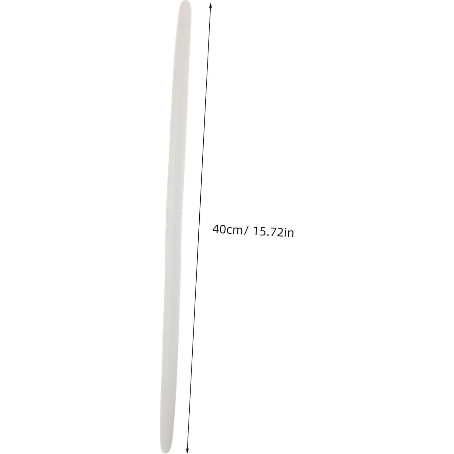 Tira de Colisión de Silicona SEWOART 40cm Blanca 2pcs