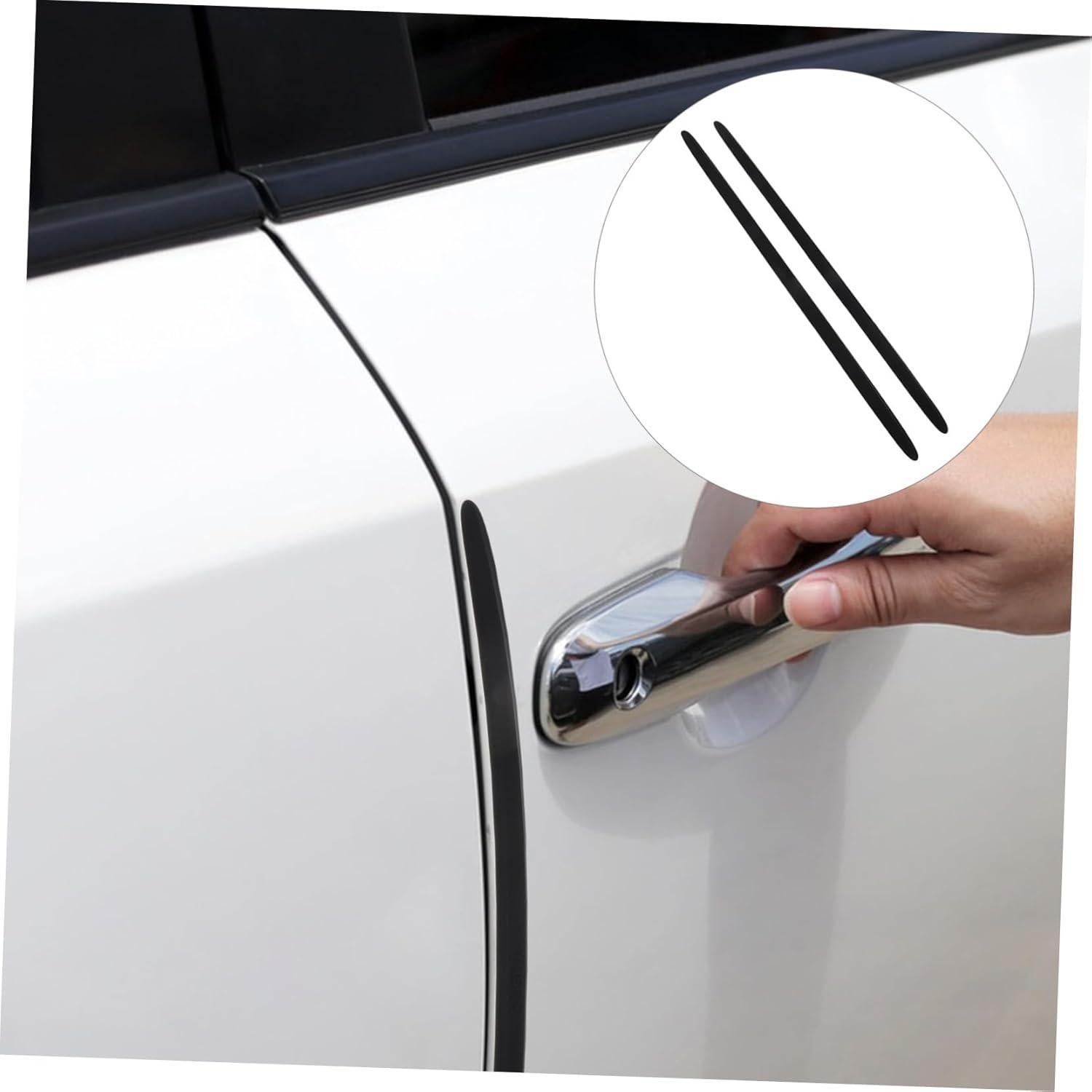 2 Piezas Protector de Colisión de Silicona GRIRIW para Puertas