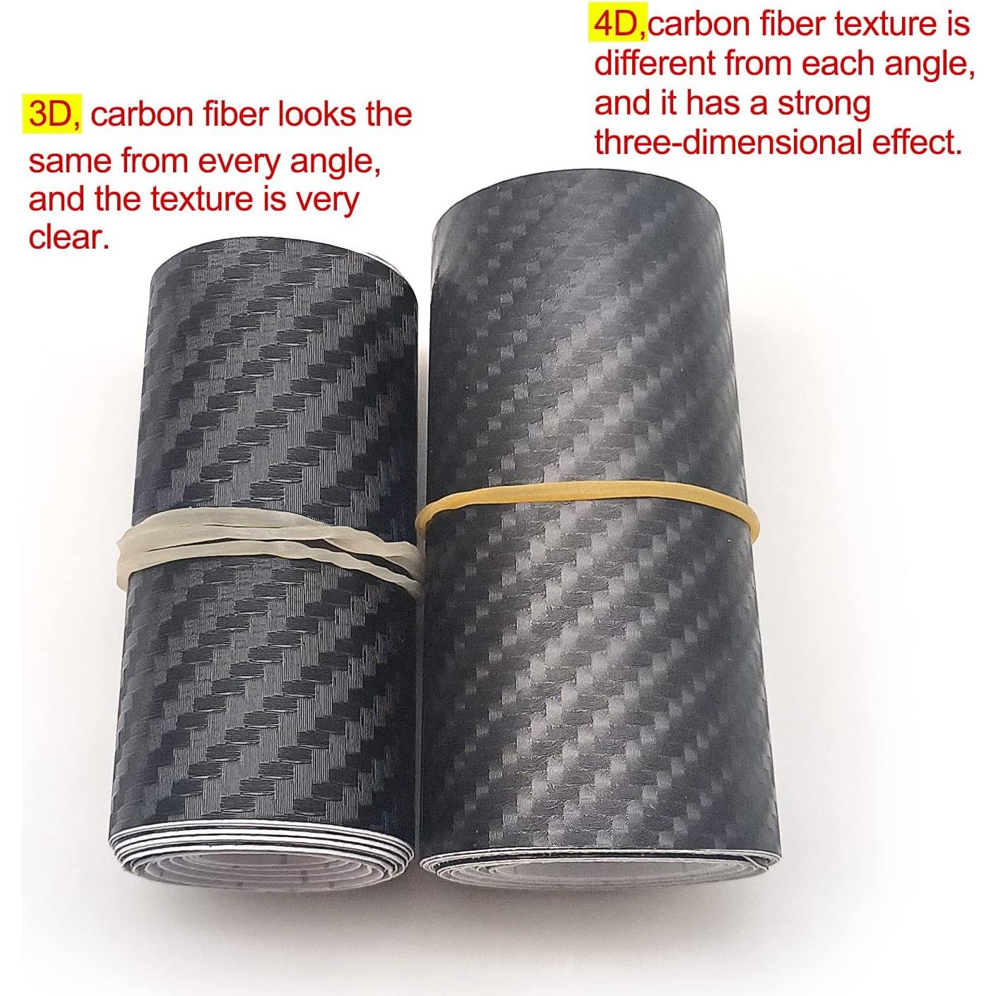 Protector de Umbral de Puerta LANZMYAN 4D Universal Negro 4PCS