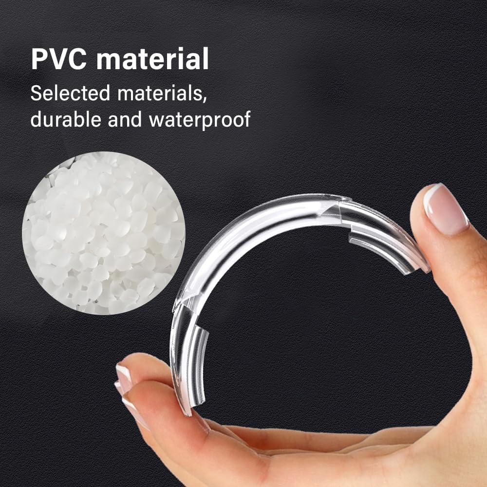 4 Protectores de Bordes de Puerta de Coche Figpade Negro