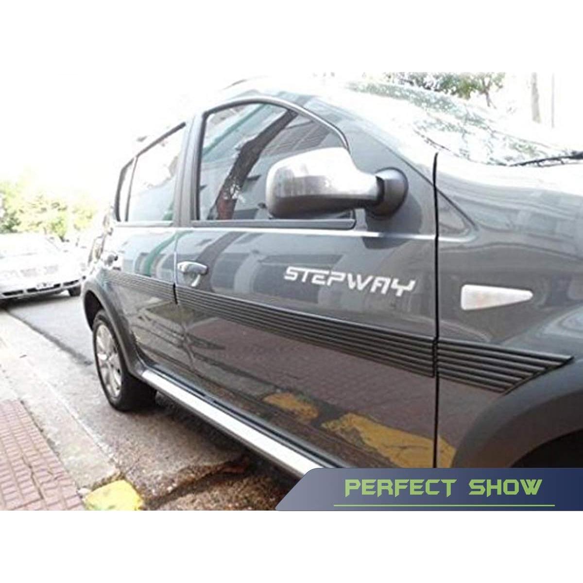 Protector de Puerta de Coche Magnético 2m Negro XCELLENT