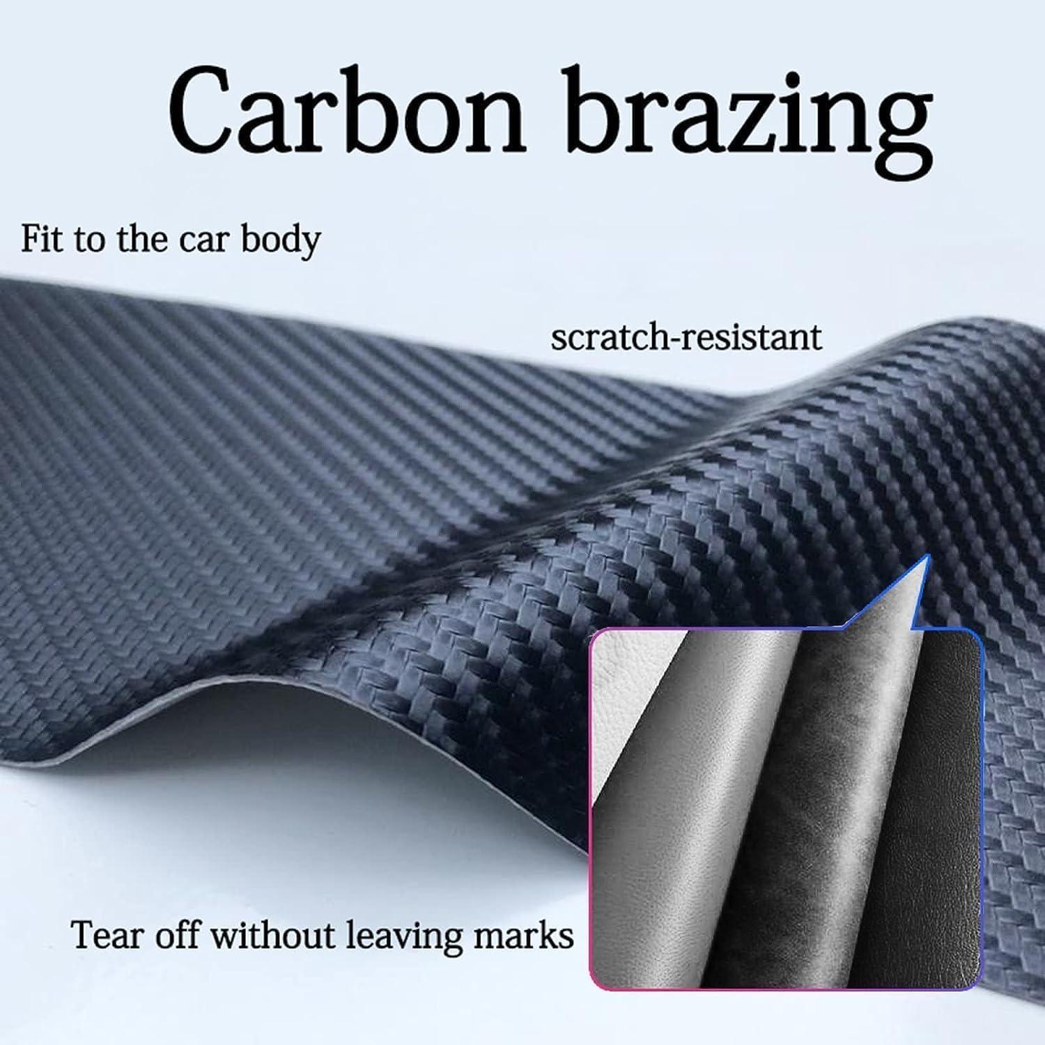 Protector de umbral de puerta TVKJHG 9 piezas rojo universal