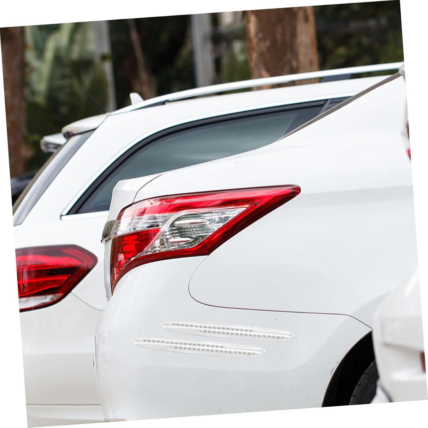 4 Protectores Transparentes para Puertas de Auto FOYTOKI 15x1.8cm