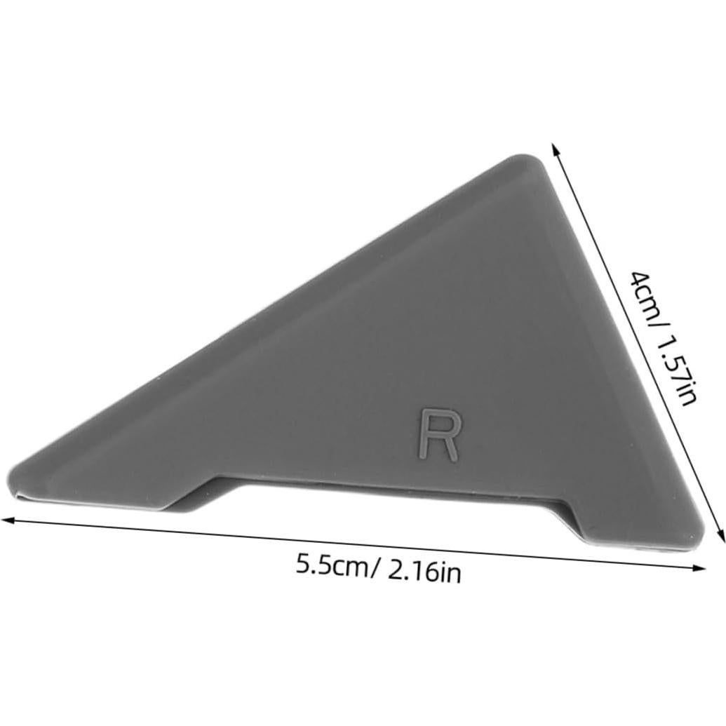 Garneck Protector de Borde de Puerta de Coche Silicona 6 Pcs