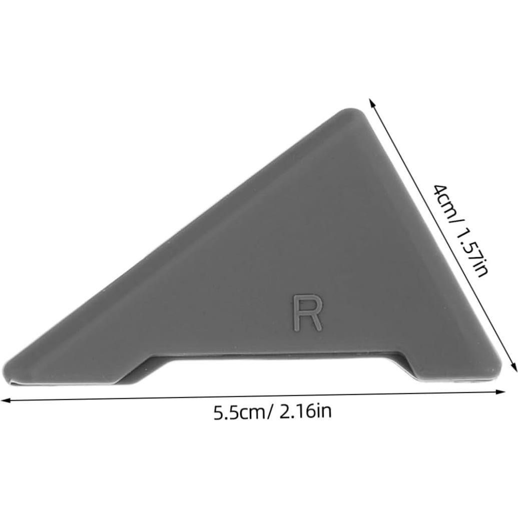 VOSAREA Protector de Esquinas de Puerta de Coche Silicona 6pcs