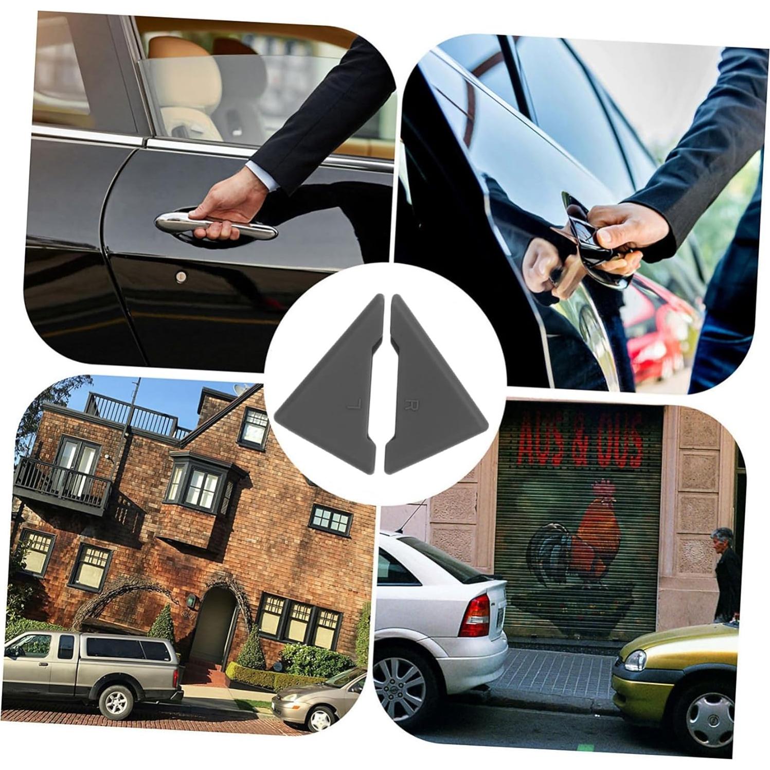 VOSAREA Protector de Esquinas de Puerta de Coche Silicona 6pcs
