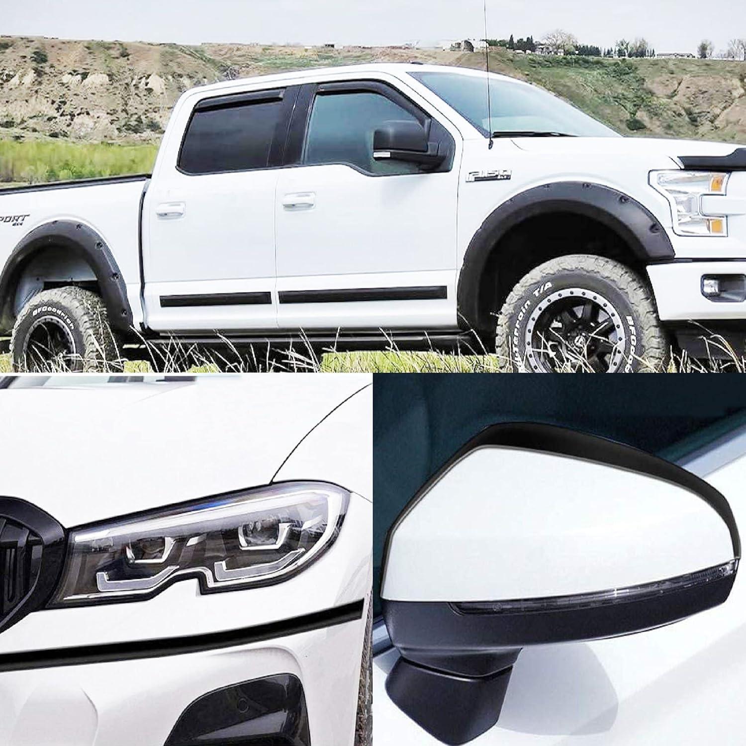 Tira de Moldura Autoadhesiva Shine & Bright 2.44m Negro Brillante