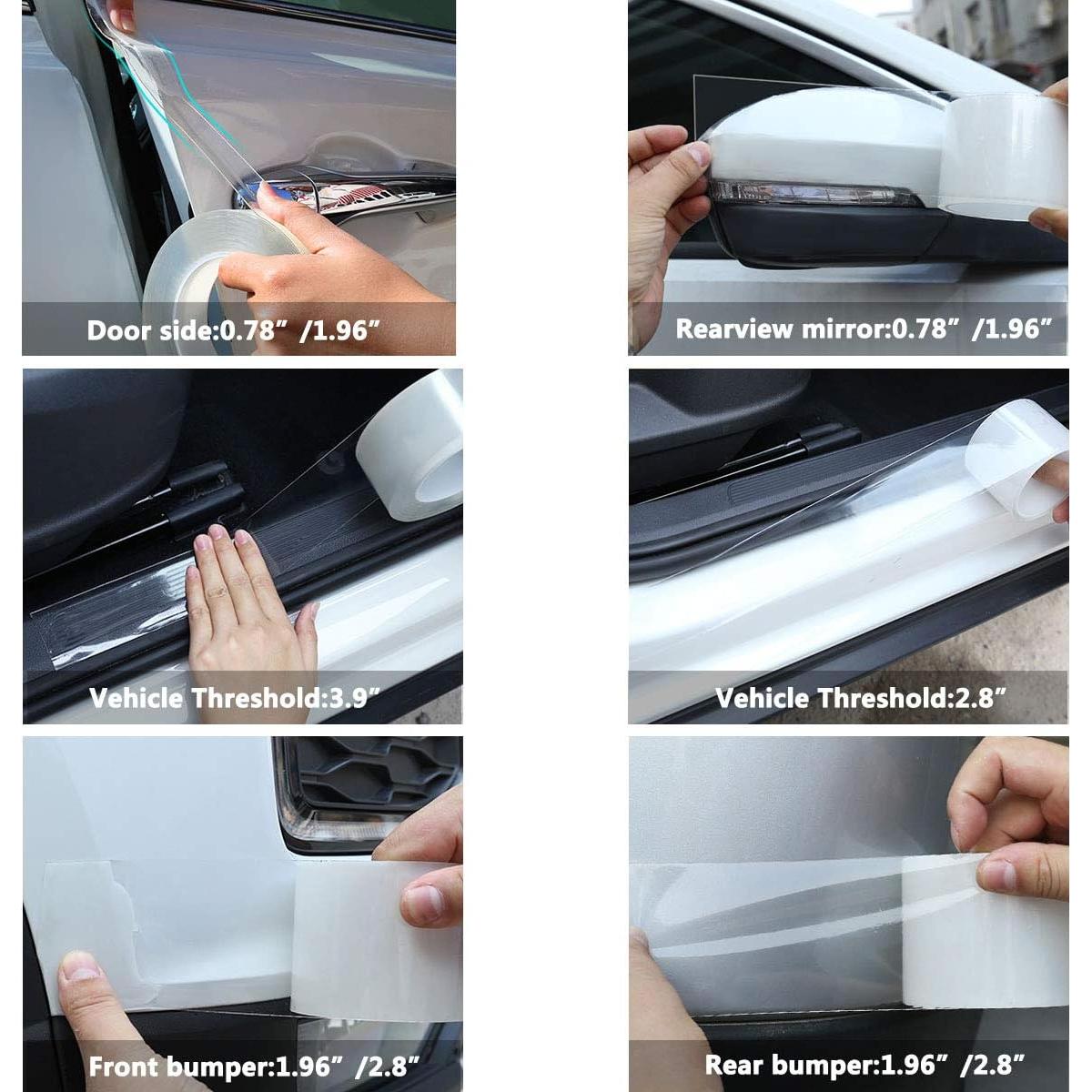 Cinta Adhesiva Protector de Borde de Puerta MYFAMIREA 10.06m