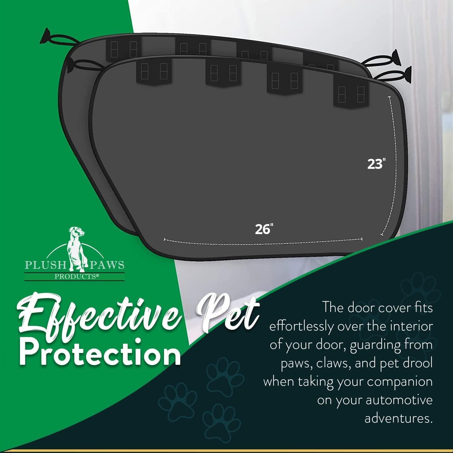 Protector de Puerta de Coche Plush Paws | Funda Antideslizante