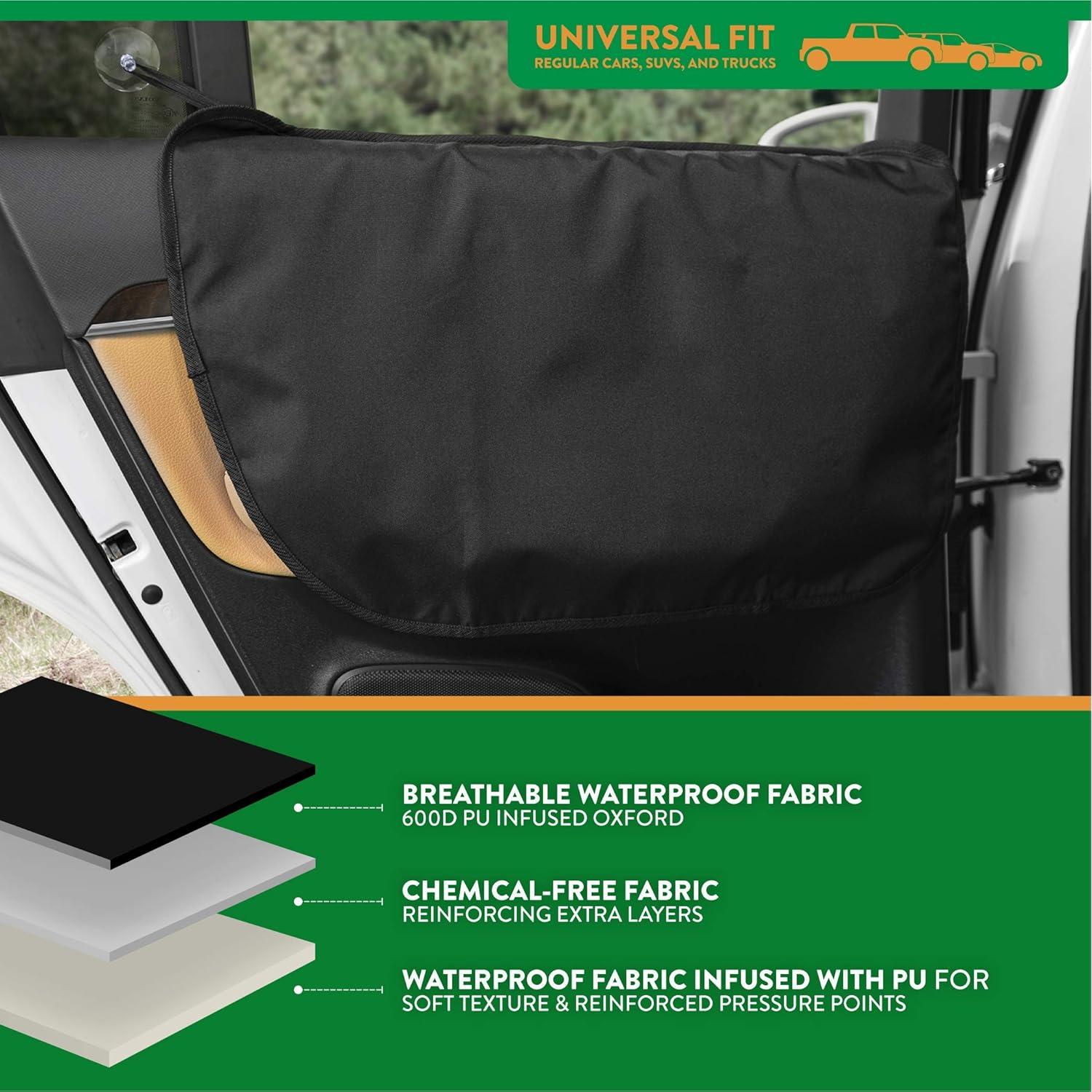 Protector de Puerta de Coche Plush Paws | Funda Antideslizante