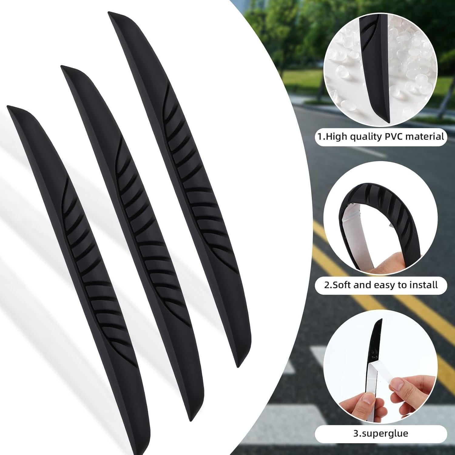 6 Protectores de Puerta de Silicona para Jeep Wrangler JL 2023-2024