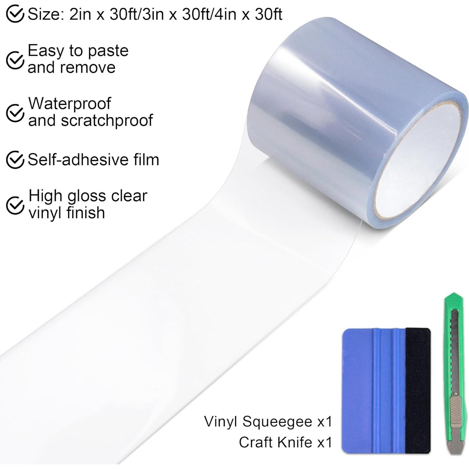 Protección de Borde de Puerta Arespark 7.62cm x 9.14m PVC