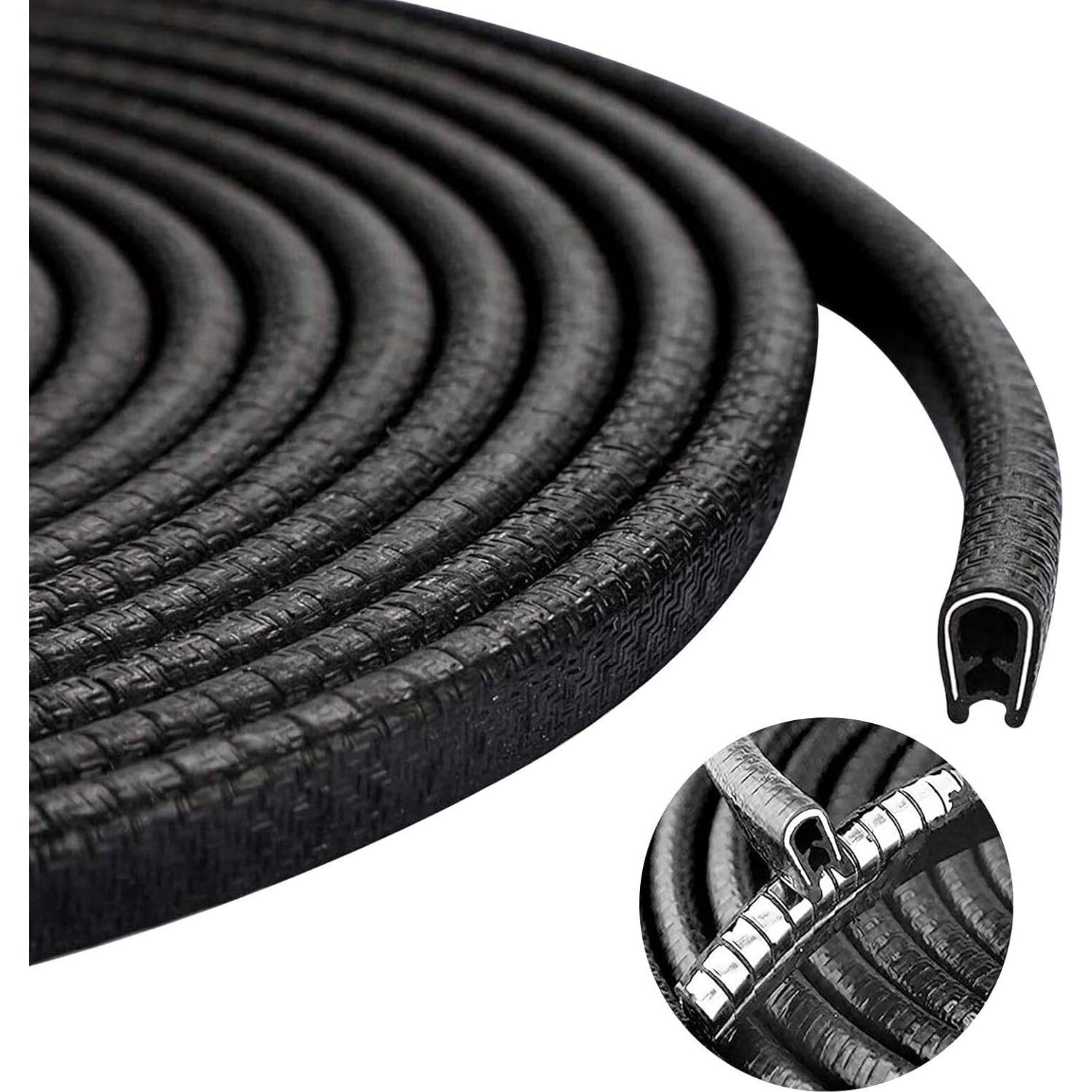 Protector de Bisel de Puerta de Coche DIRT CHURCH 20m Negro