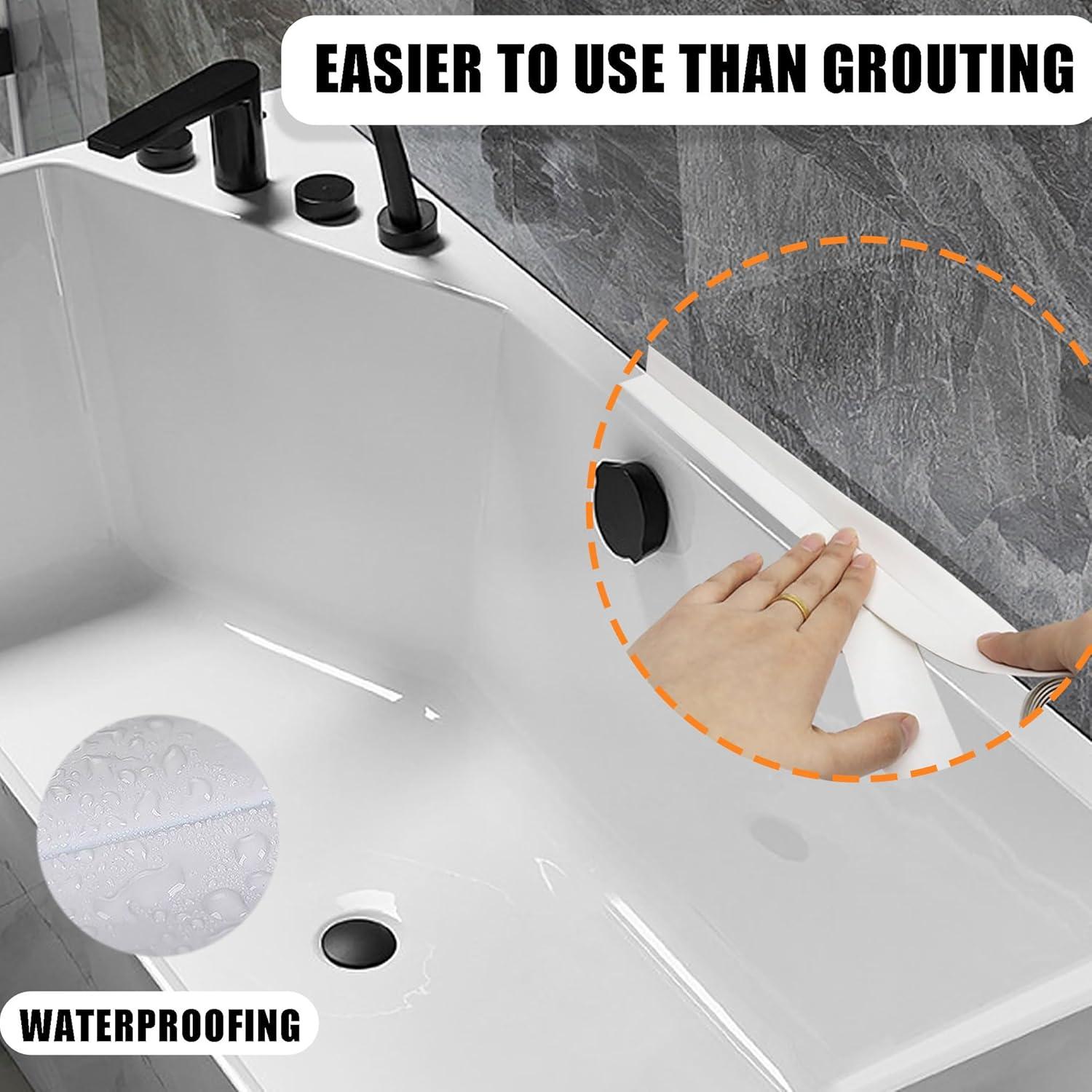 Cinta de Calafateo Autoadhesiva Blanca Effectlife 14x7cm