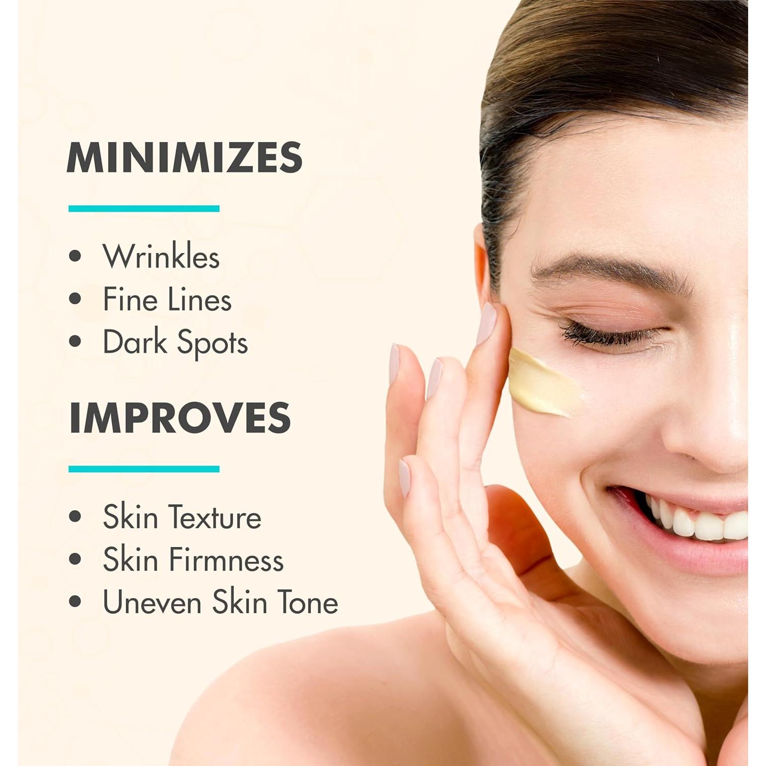 Crema Anti-Envejecimiento Ebanel con Retinol y Colágeno 99g