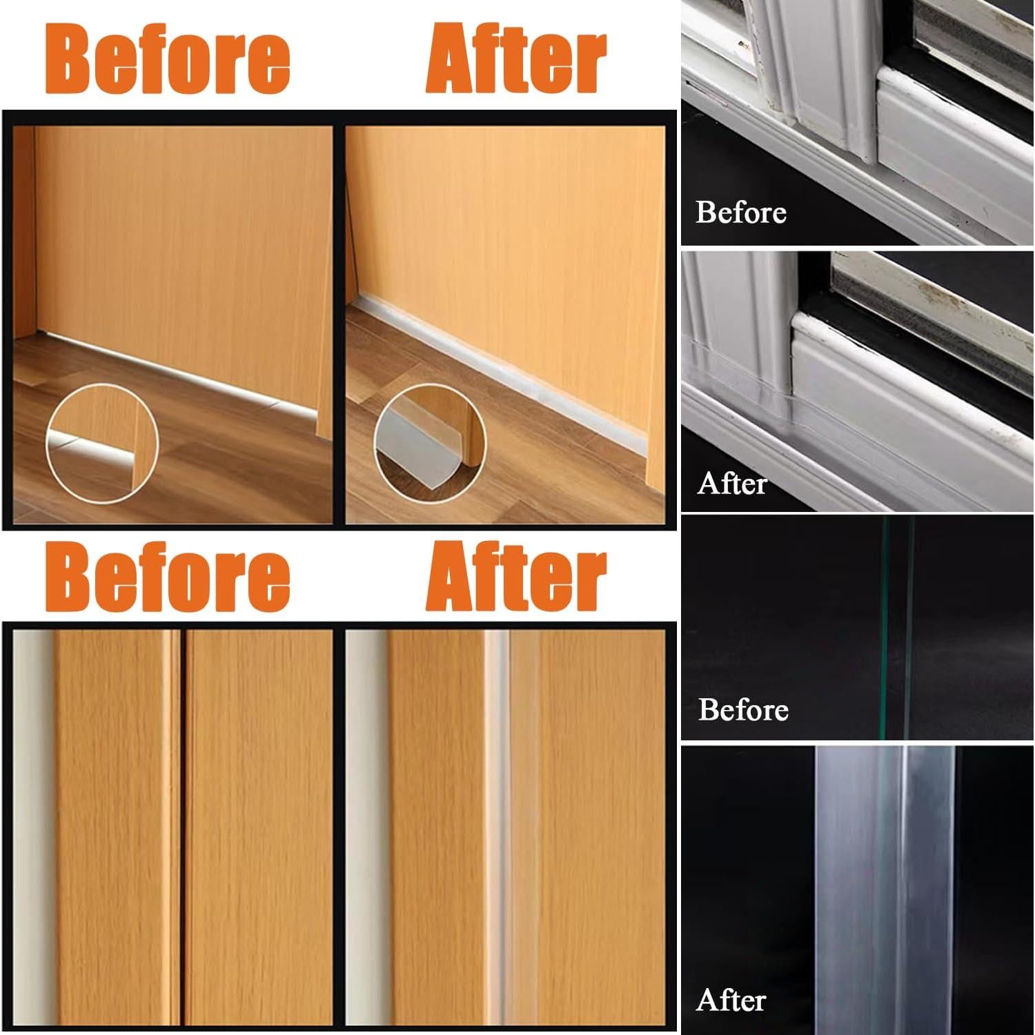 Tira de Sellado de Silicona Dstorelhp 35mm x 5m Transparente