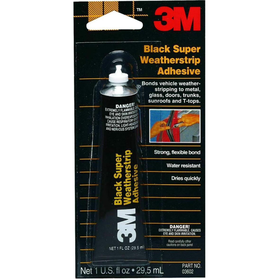 Adhesivo para Juntas de Clima 3M Negro 29.57 ml