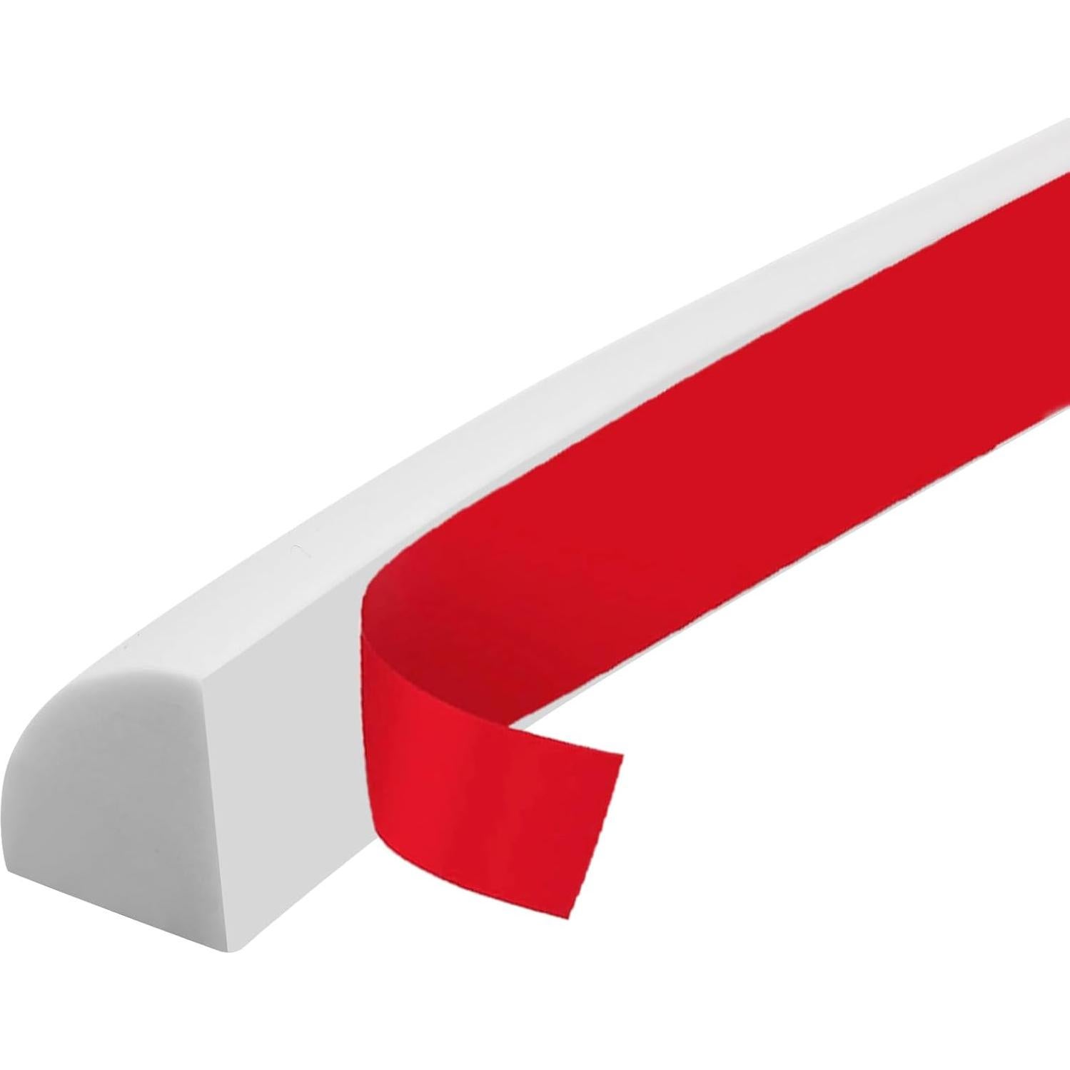 Moldura Flexible Autoadhesiva Zorfeter 99 cm Blanca