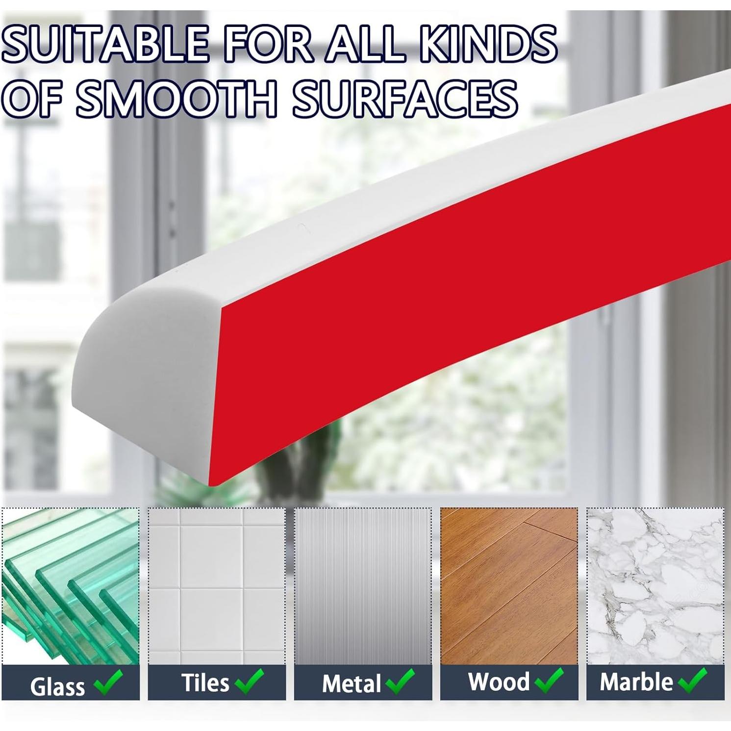 Moldura Flexible Autoadhesiva Zorfeter 99 cm Blanca