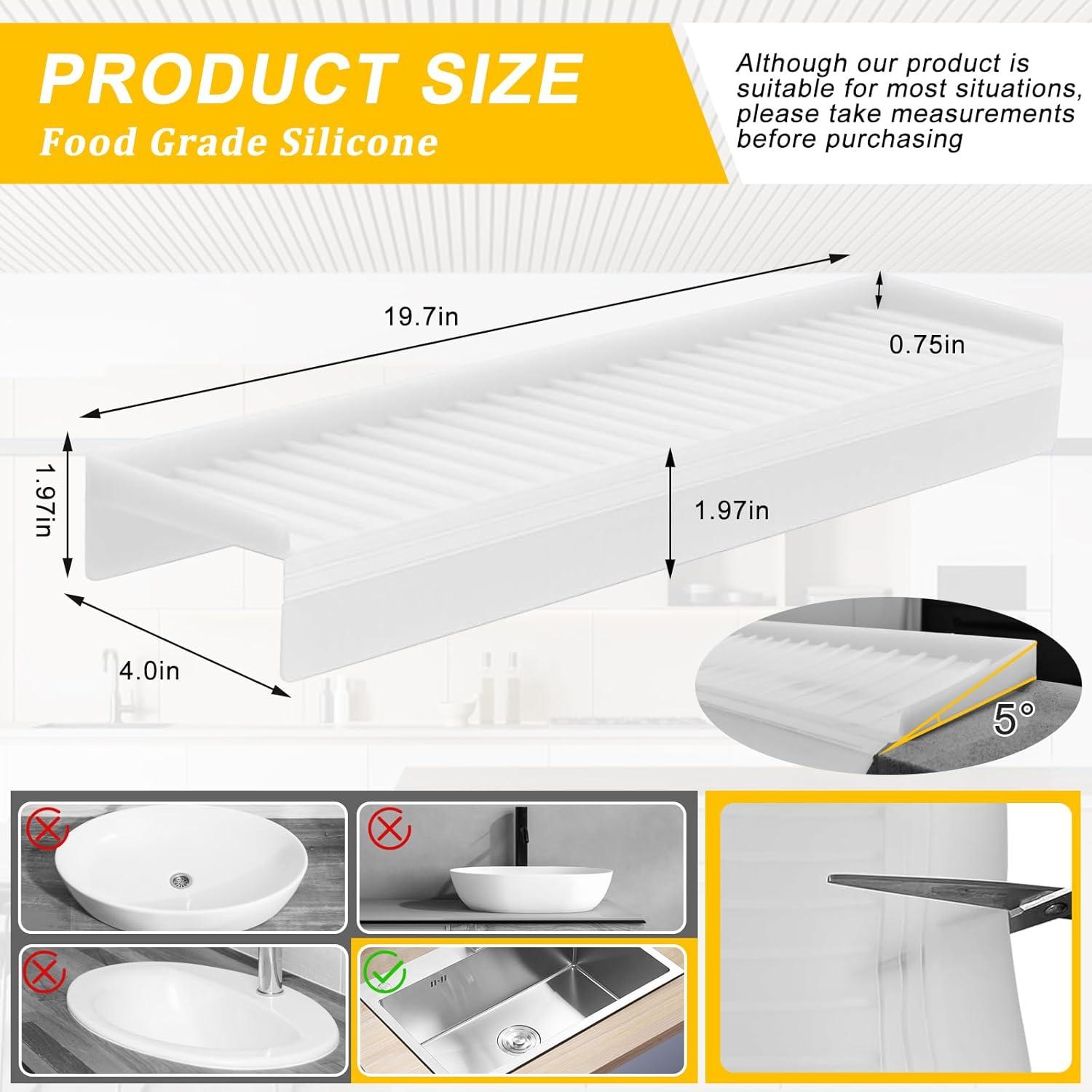 Protector de Borde de Silicona Kitlers 50cm Transparente
