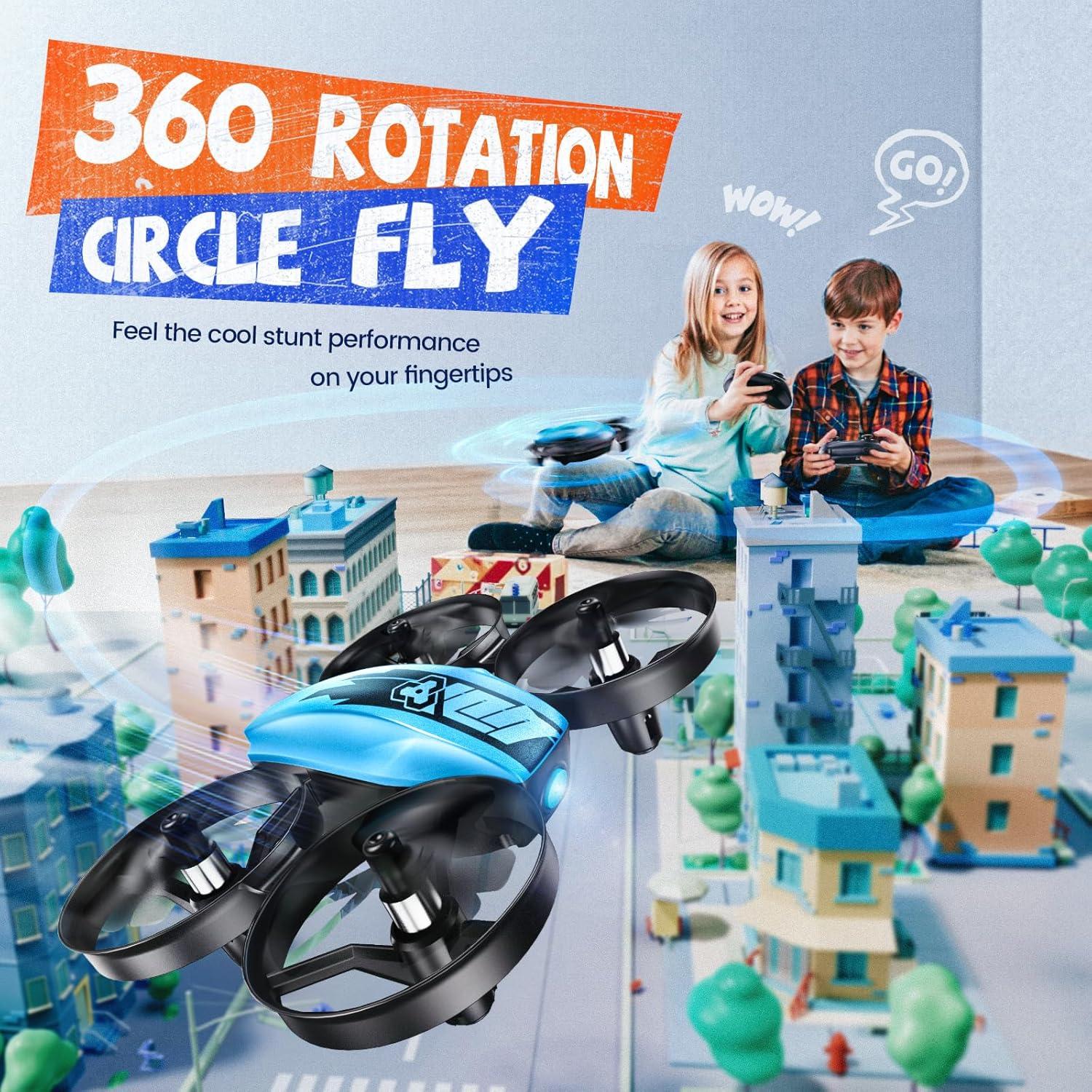 Dron Mini V995 Veeniix para Niños - Cuadricóptero RC 3D