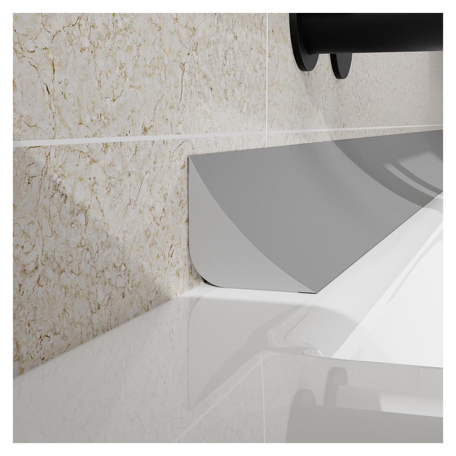 Moldura Flexible Autoadhesiva WURJHSONG 6.1m Gris Impermeable