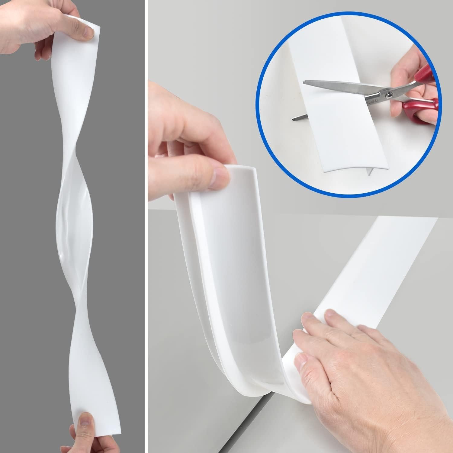 Cubierta de Espacio entre Estufa y Encimera SameTech 63.5cm Blanco