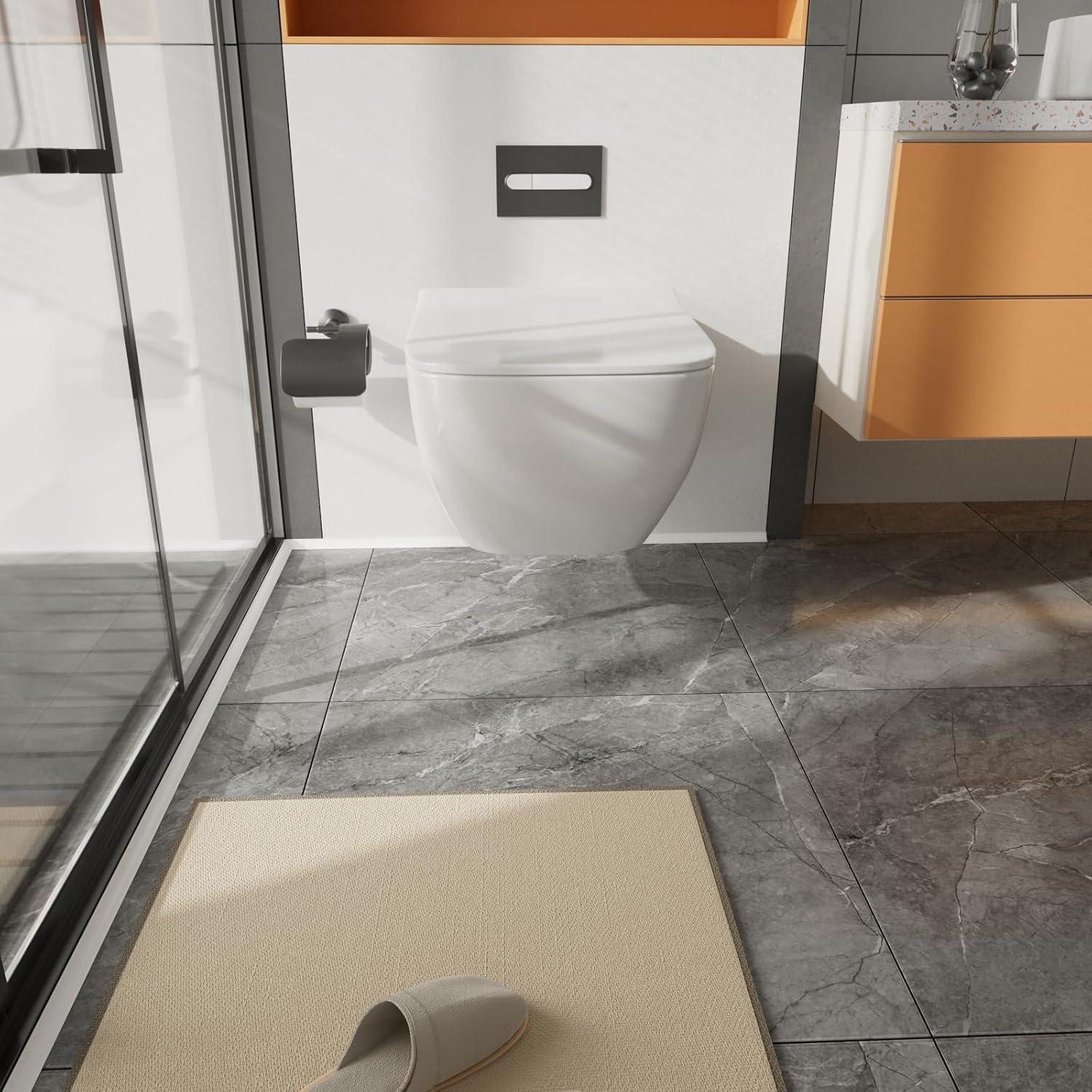 Moldura Flexible de Silicona KAYLEINSTER 12m Blanca Peel and Stick