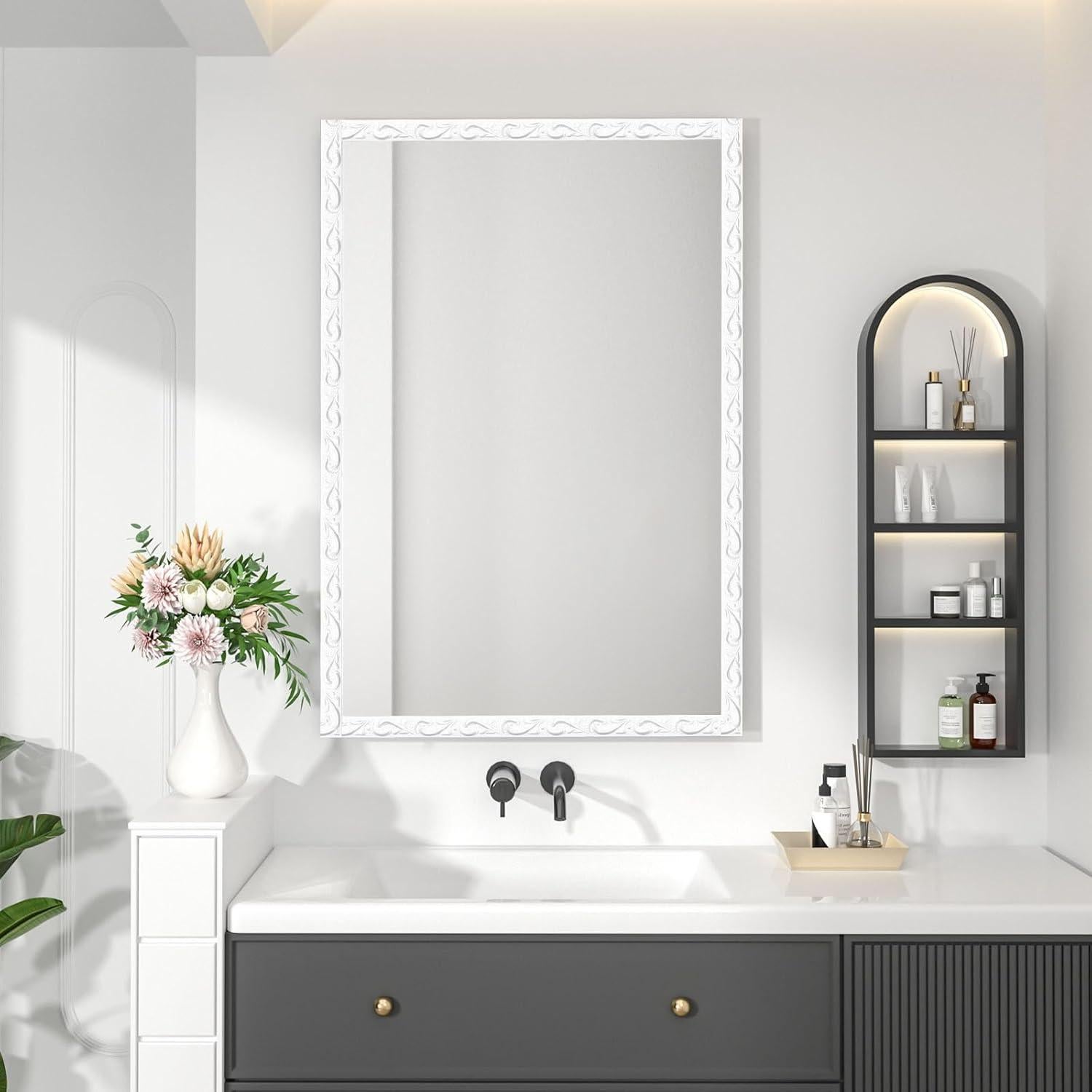 Moldura de Pared Autoadhesiva Duzzy 5m PVC Blanco