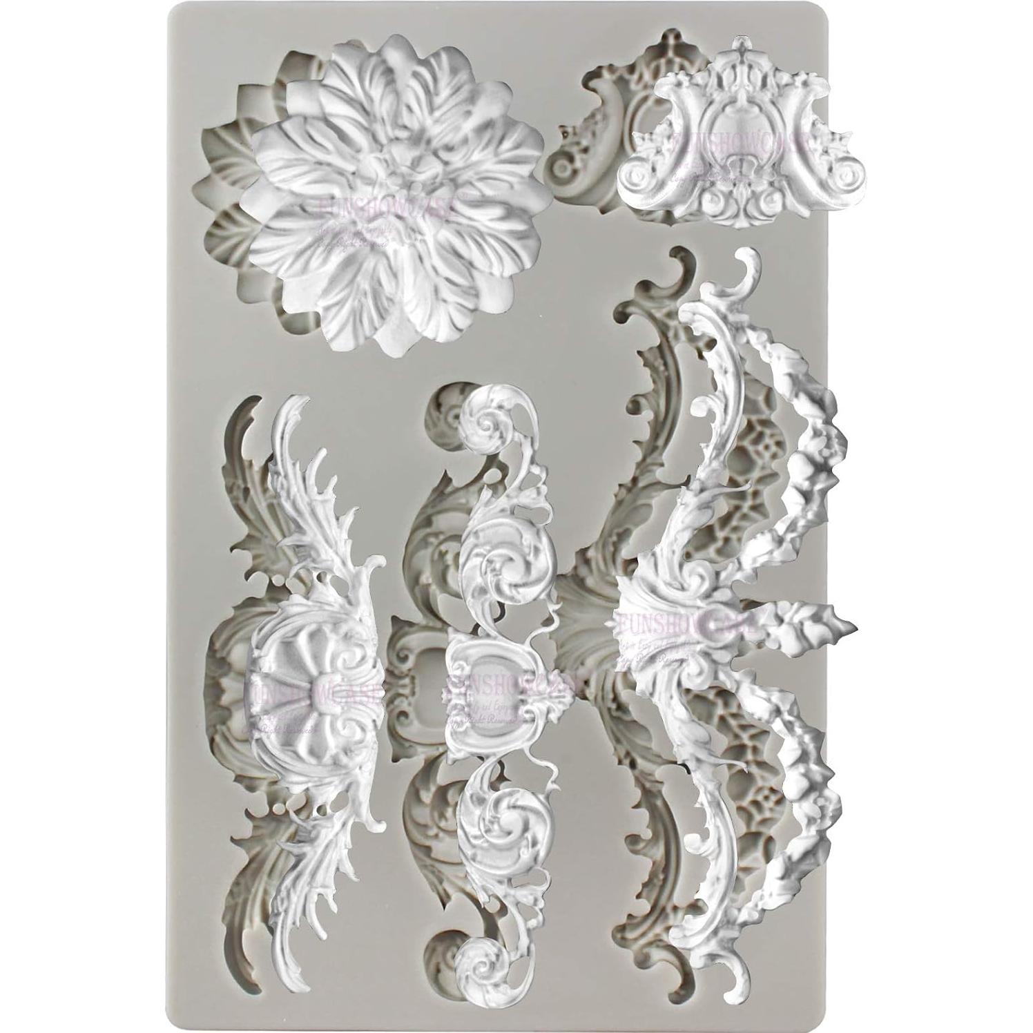 Moldes de Silicona FUNSHOWCASE Barroco 3 Piezas para Pasteles
