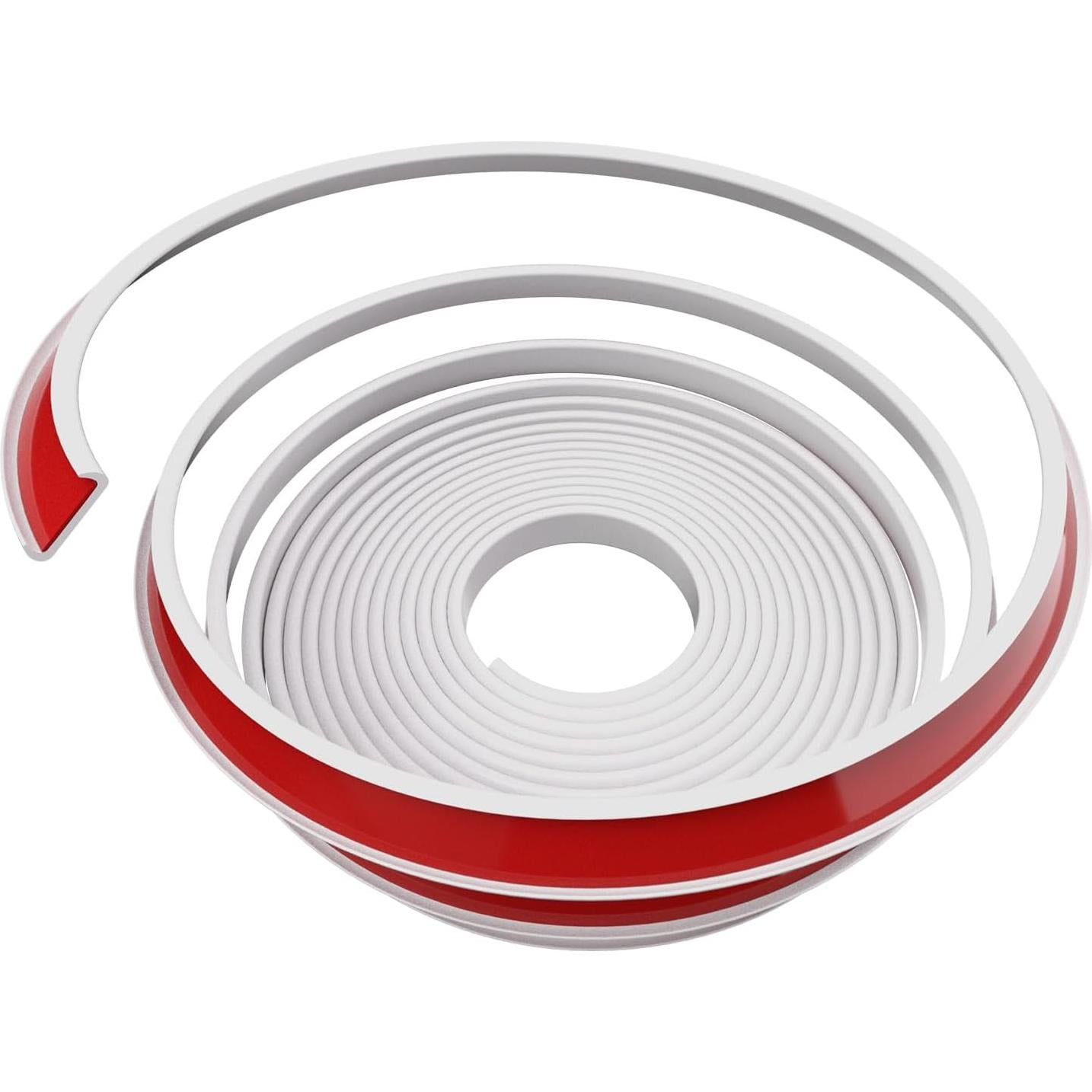 Banda de Bisel TPE Autoadhesiva Orgthin 20 pies Blanco