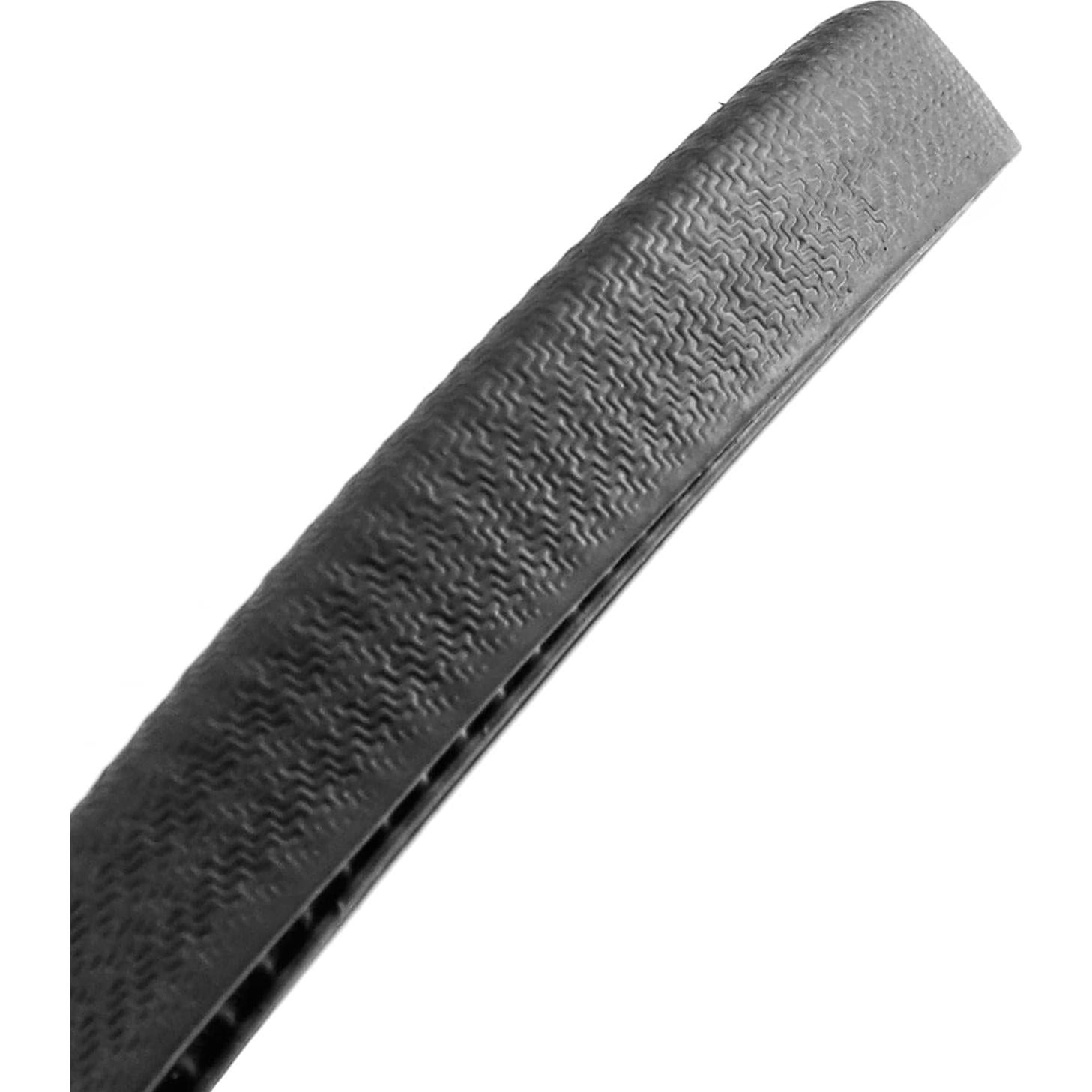 Tira de Sello de Bisel de Goma EPDM QWORK 15.24m Negra