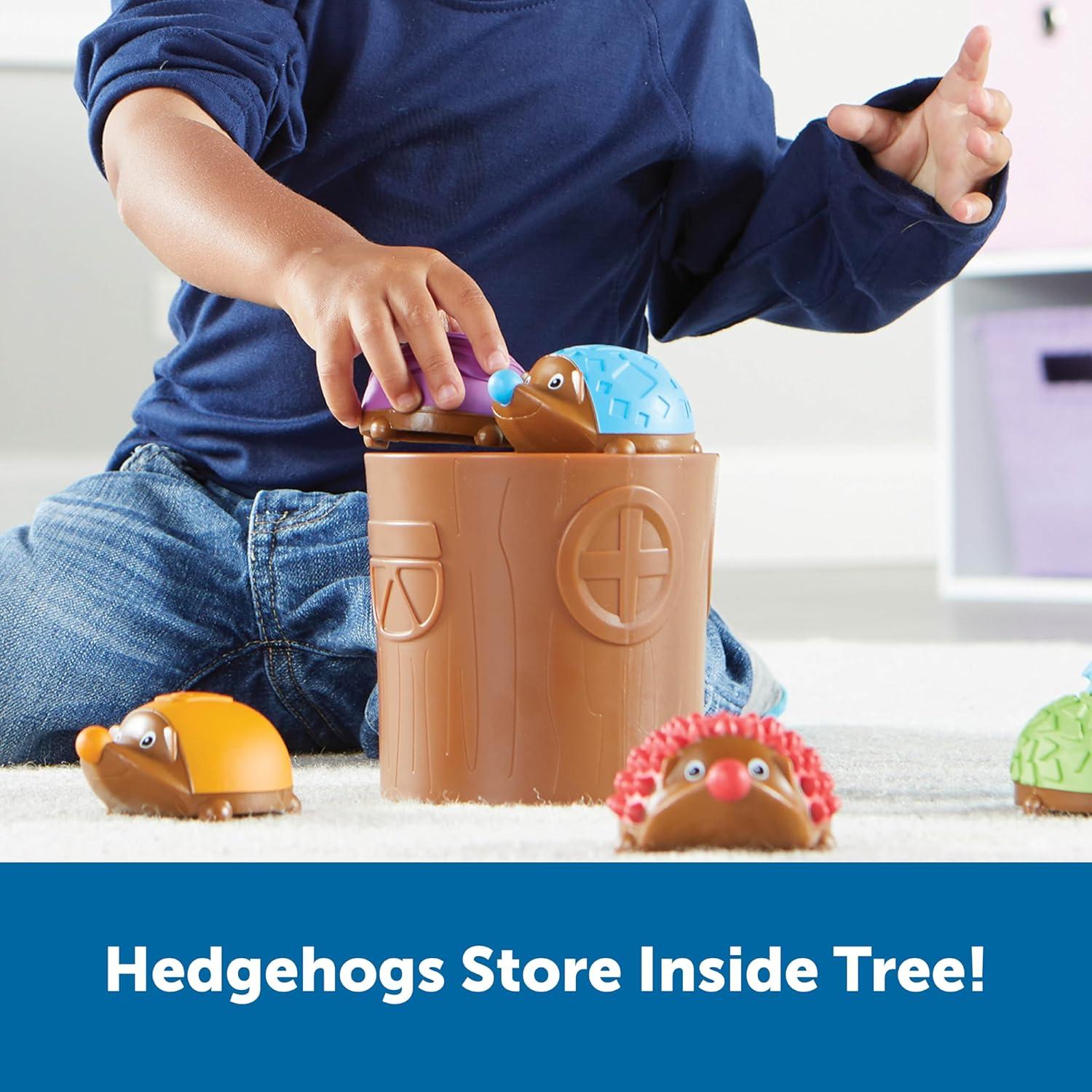 Spike el Erizo Learning Resources Casa del Árbol Sensorial 7 Piezas