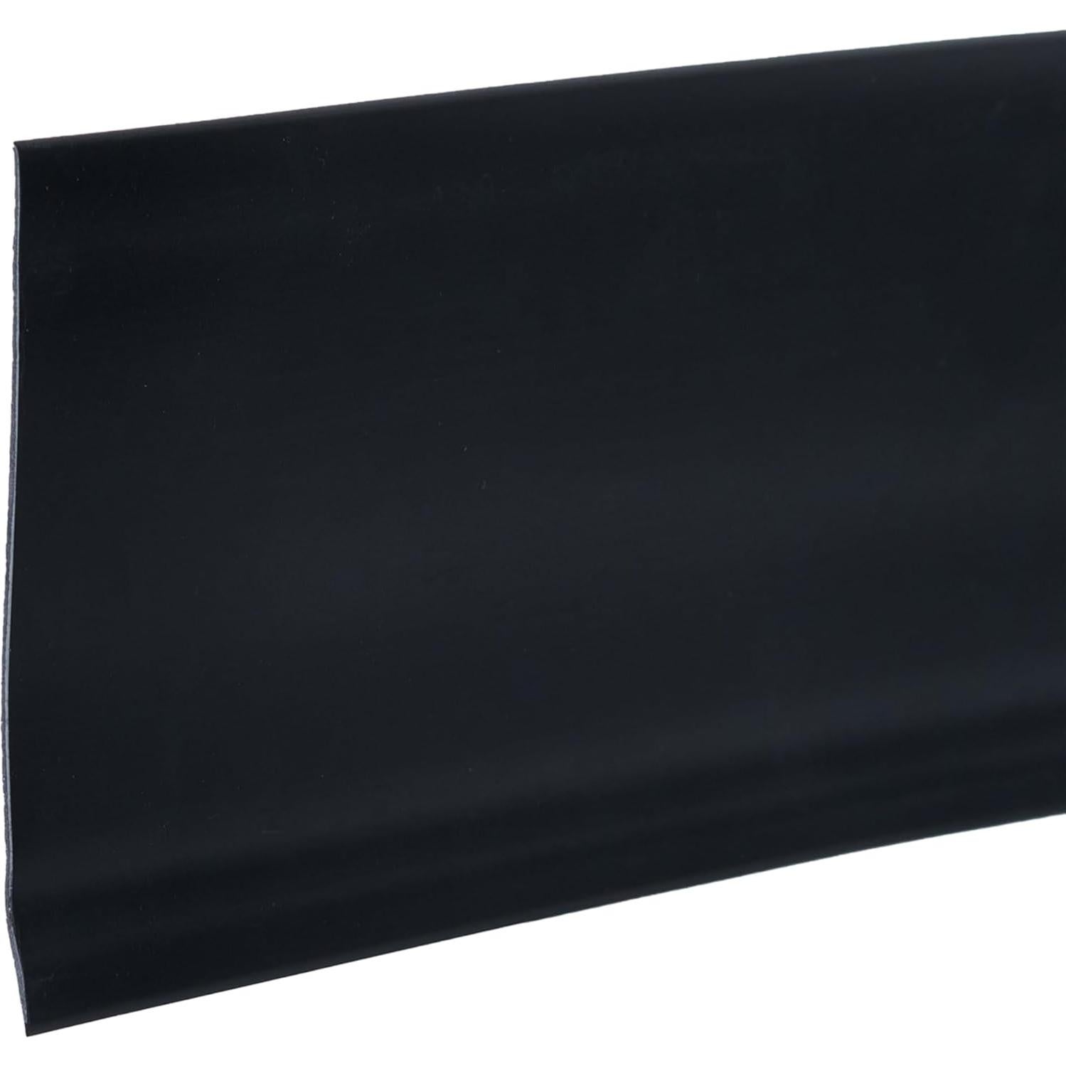 Base de Pared de Vinilo M-D 4x60 Pies Autoadhesiva Negra