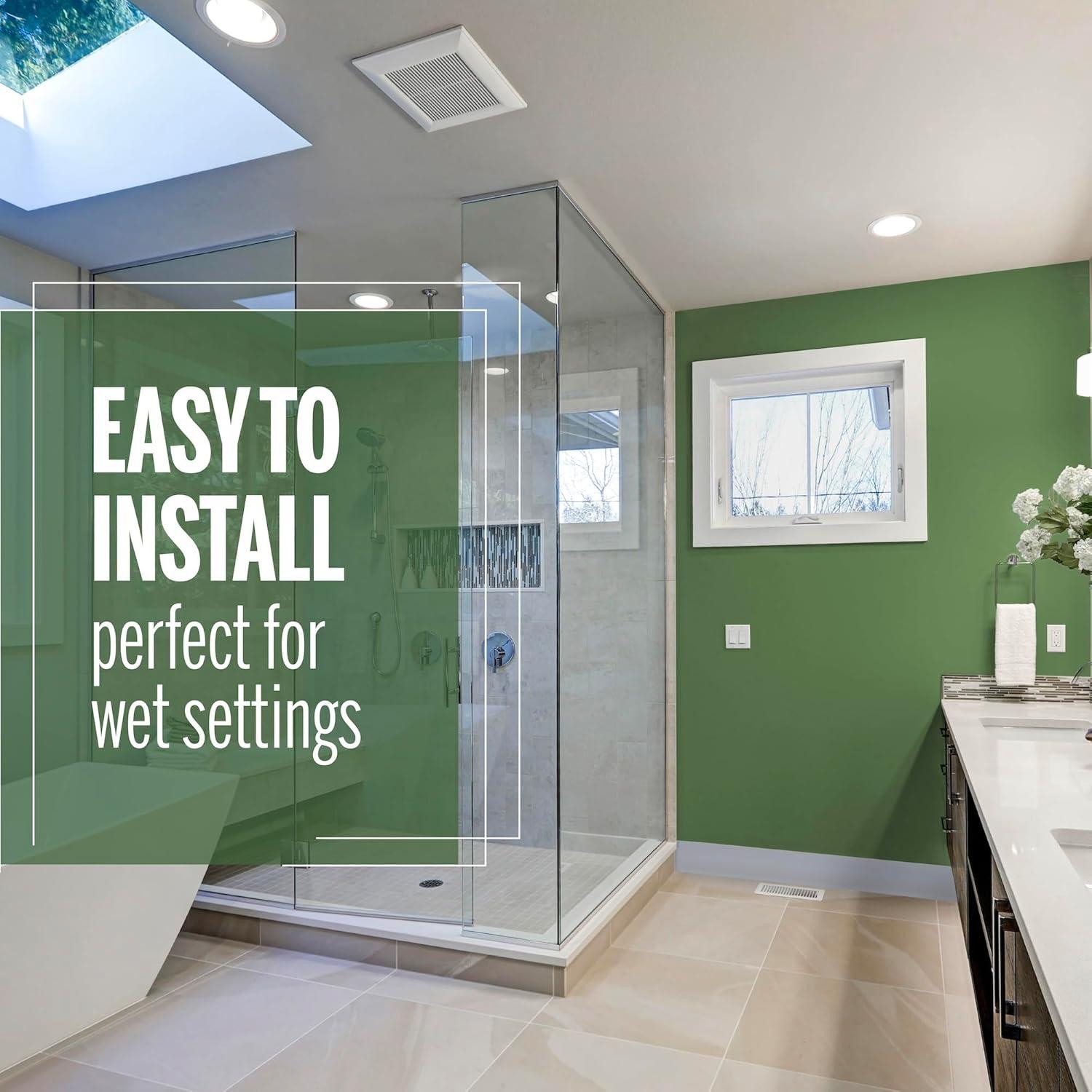 Base de Pared de Vinilo M-D 4x60 Pies Autoadhesiva Negra