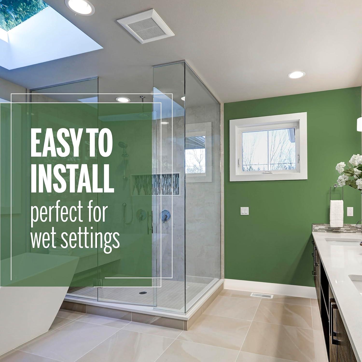 Base de Pared de Vinilo M-D 4x60 Pies Almendra Respaldo Seco