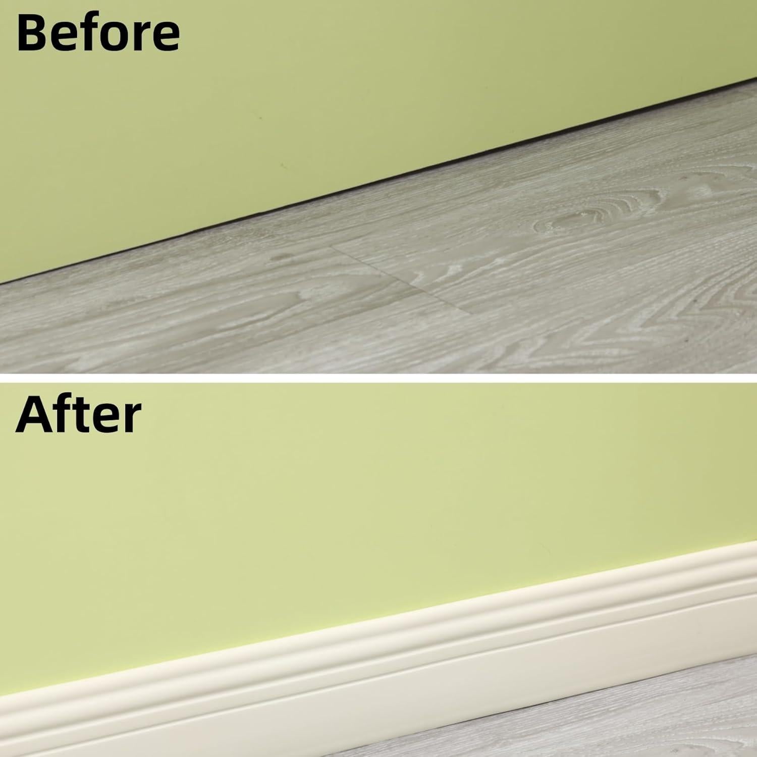 Moldura de Base Autoadhesiva Peelsticktrim 3m x 10cm Beige