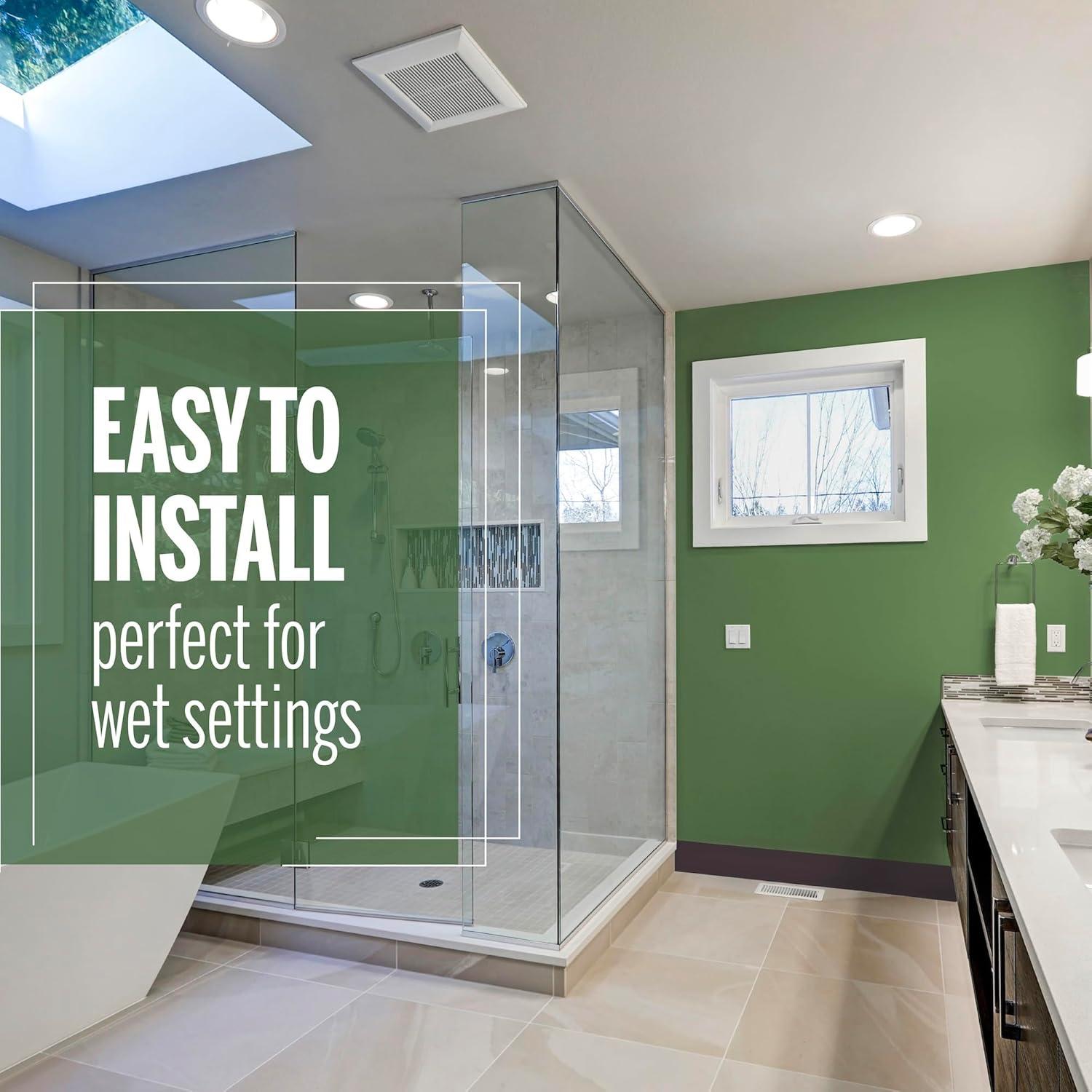 Base de Pared de Vinilo M-D 4" x 18.29 m Marrón Flexible