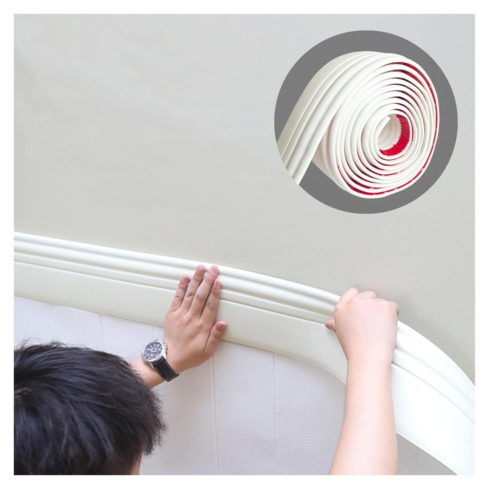 Moldura de Base Autoadhesiva Gaahing 5m x 10cm Impermeable