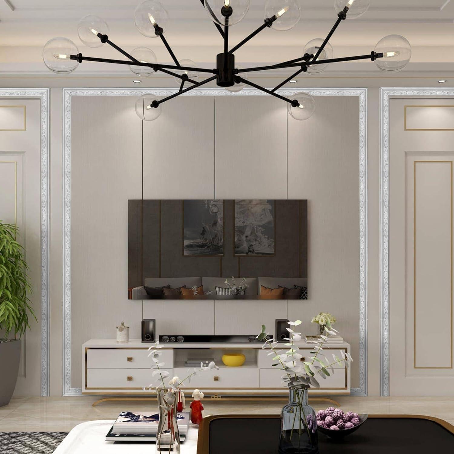 Moldura de Corona Autoadhesiva WADILE 457.2x7.87cm Blanca